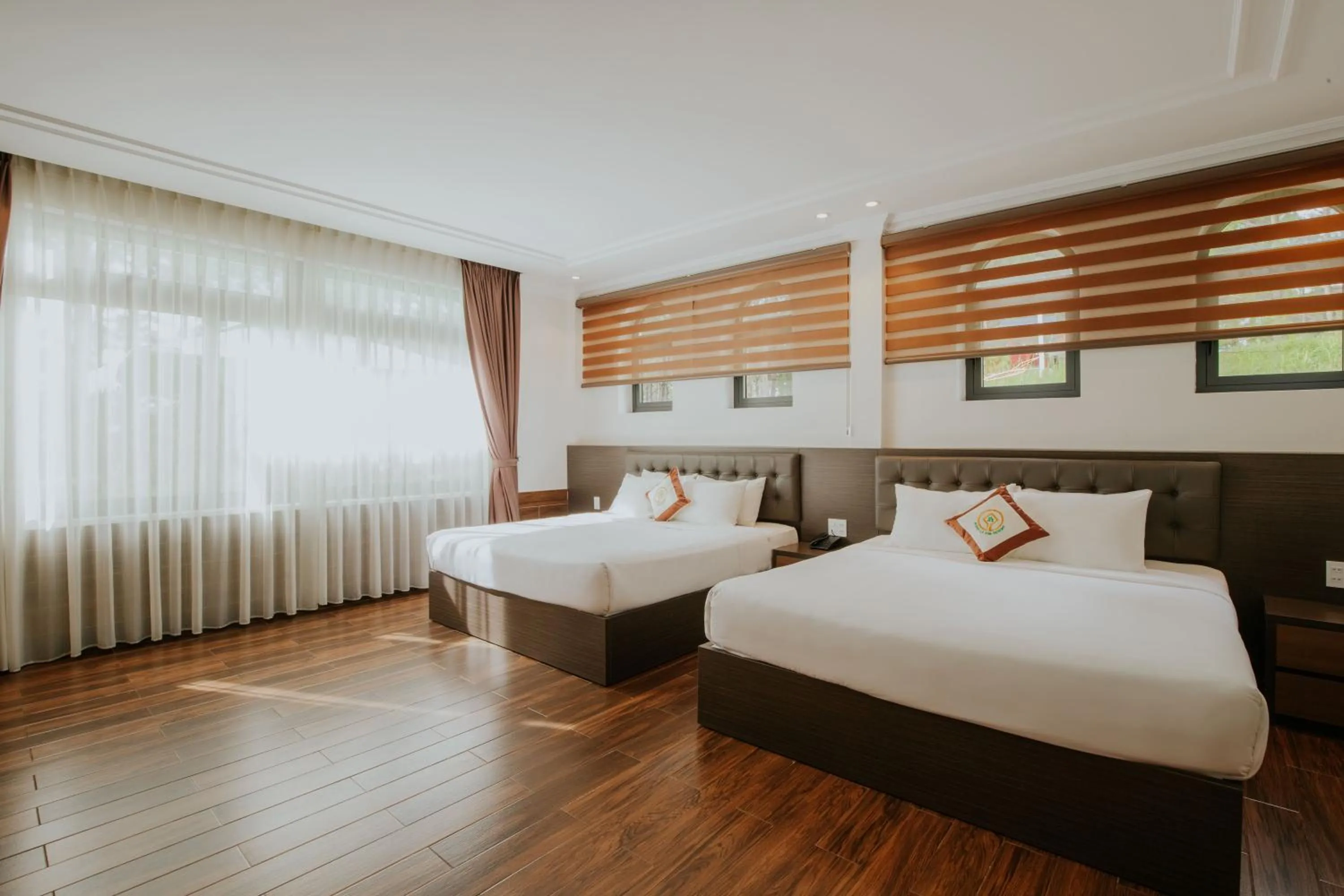 Bed in Rừng Lá Kim Resort