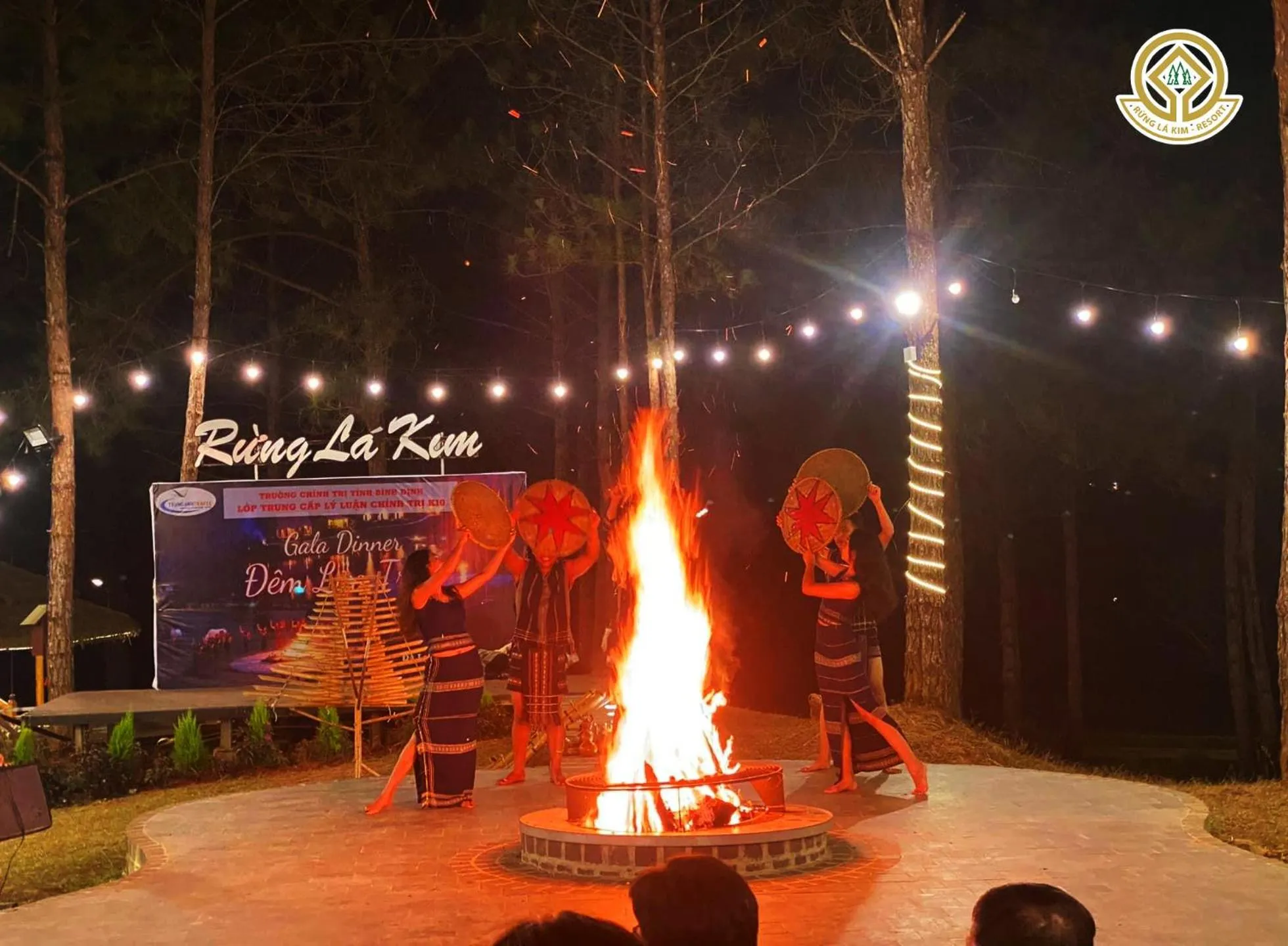 Night in Rừng Lá Kim Resort