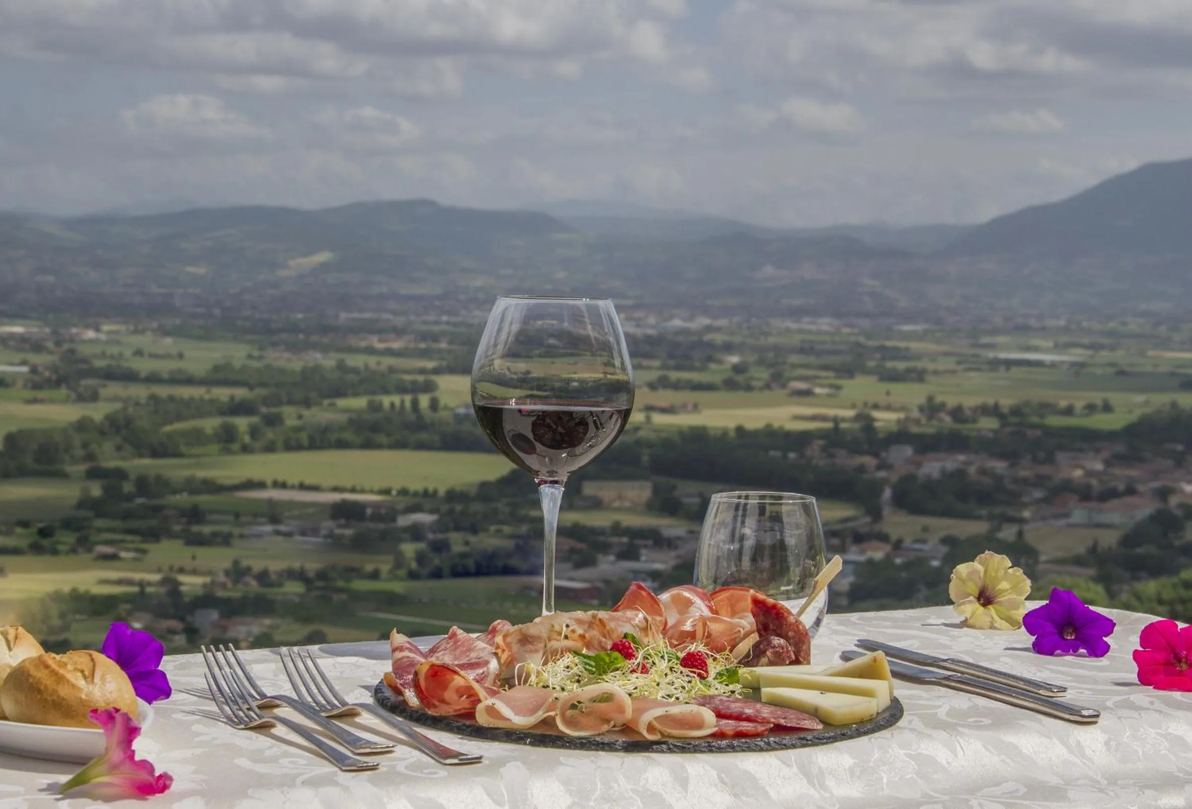 City view in Relais La Corte di Bettona