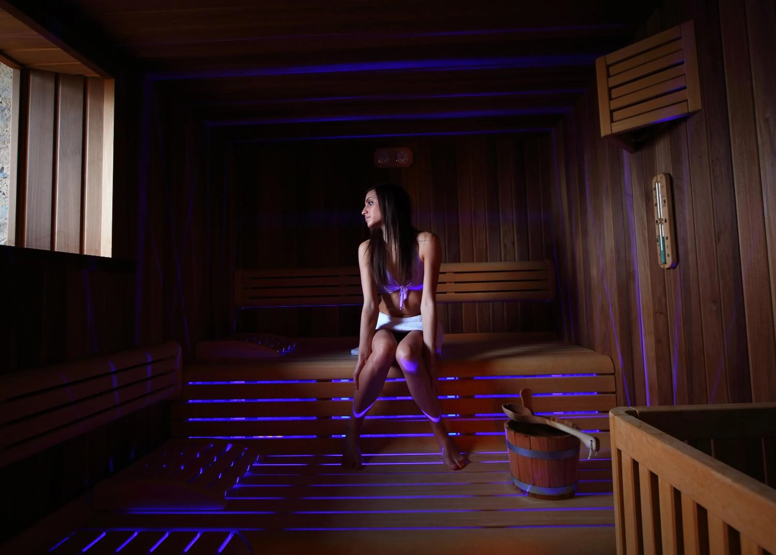 Sauna in Relais La Corte di Bettona