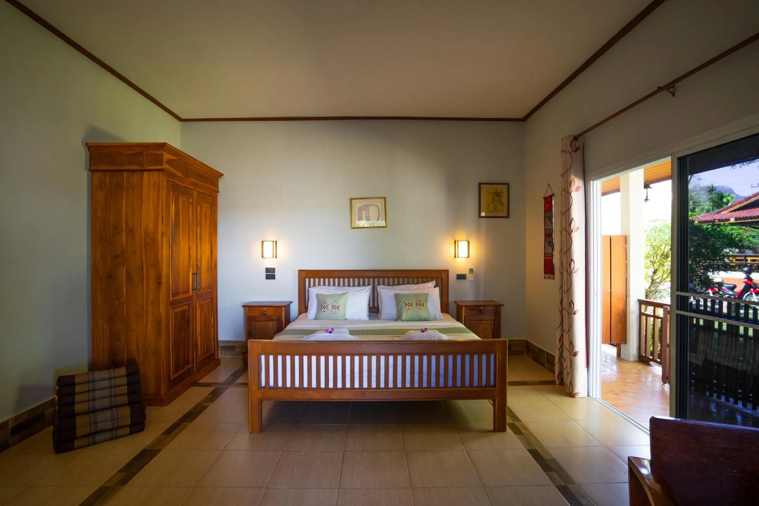 Bed in Nakorn River View