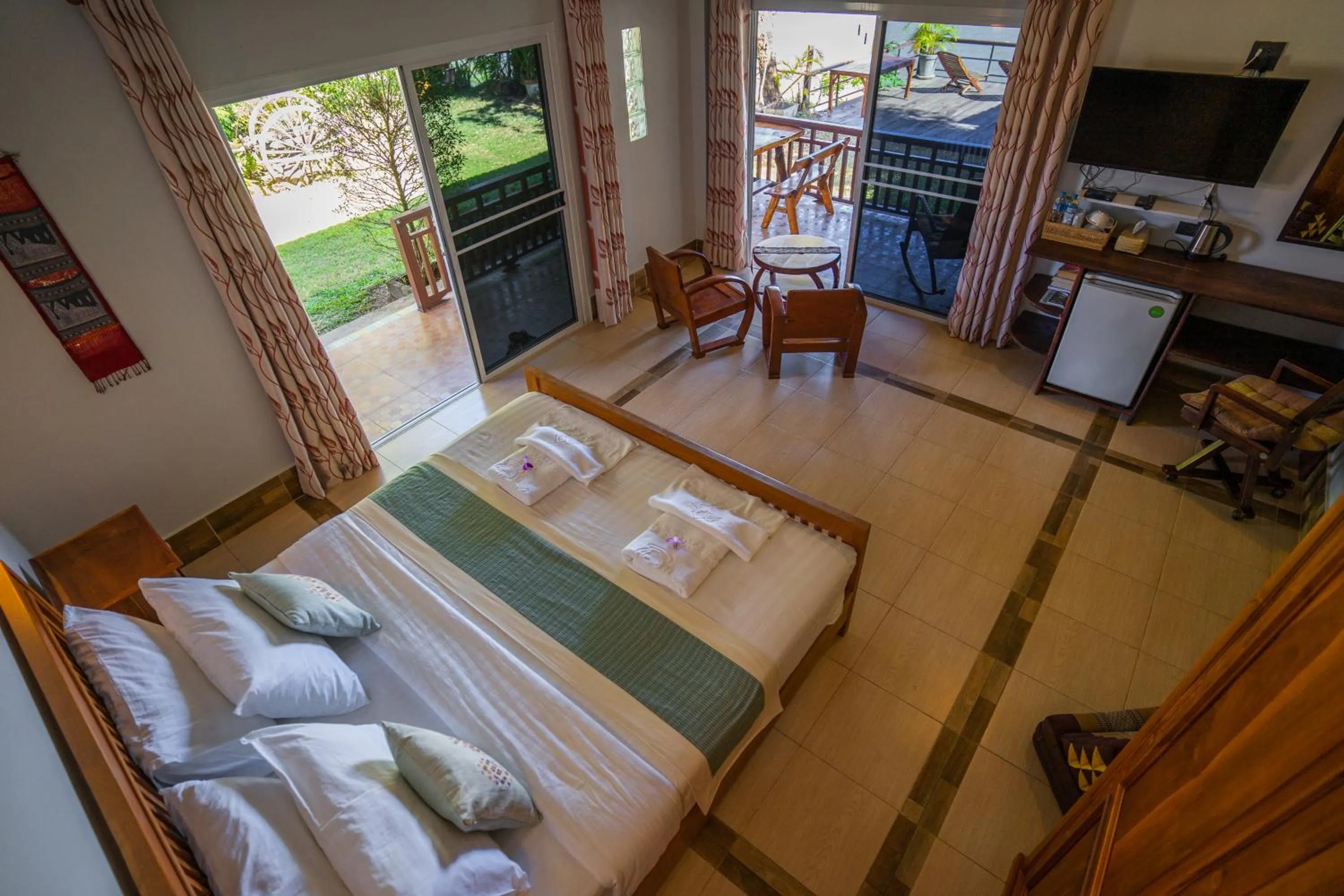 Bedroom, Bed in Nakorn River View