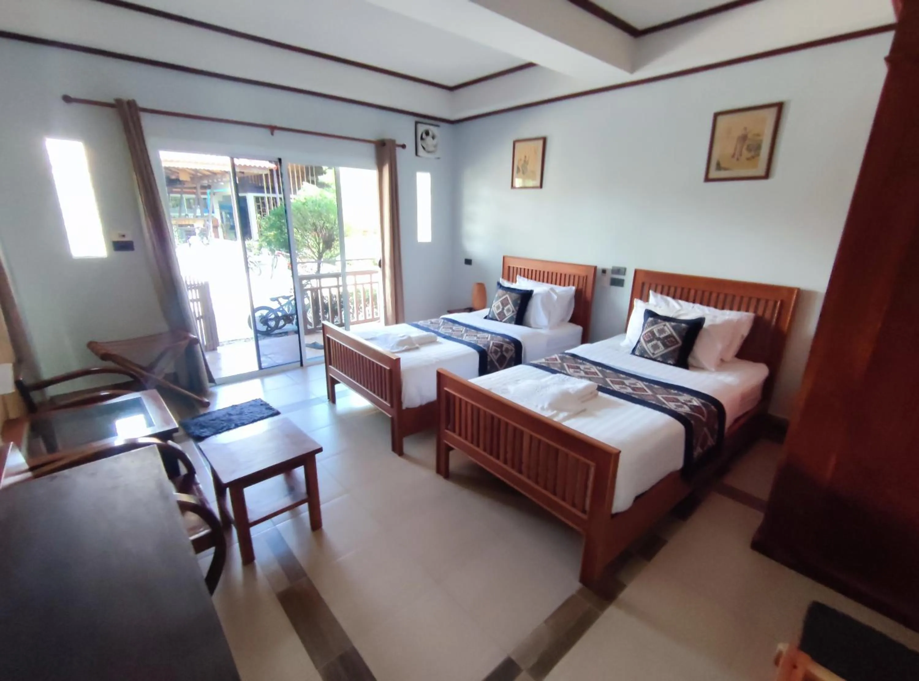 Bed in Nakorn River View