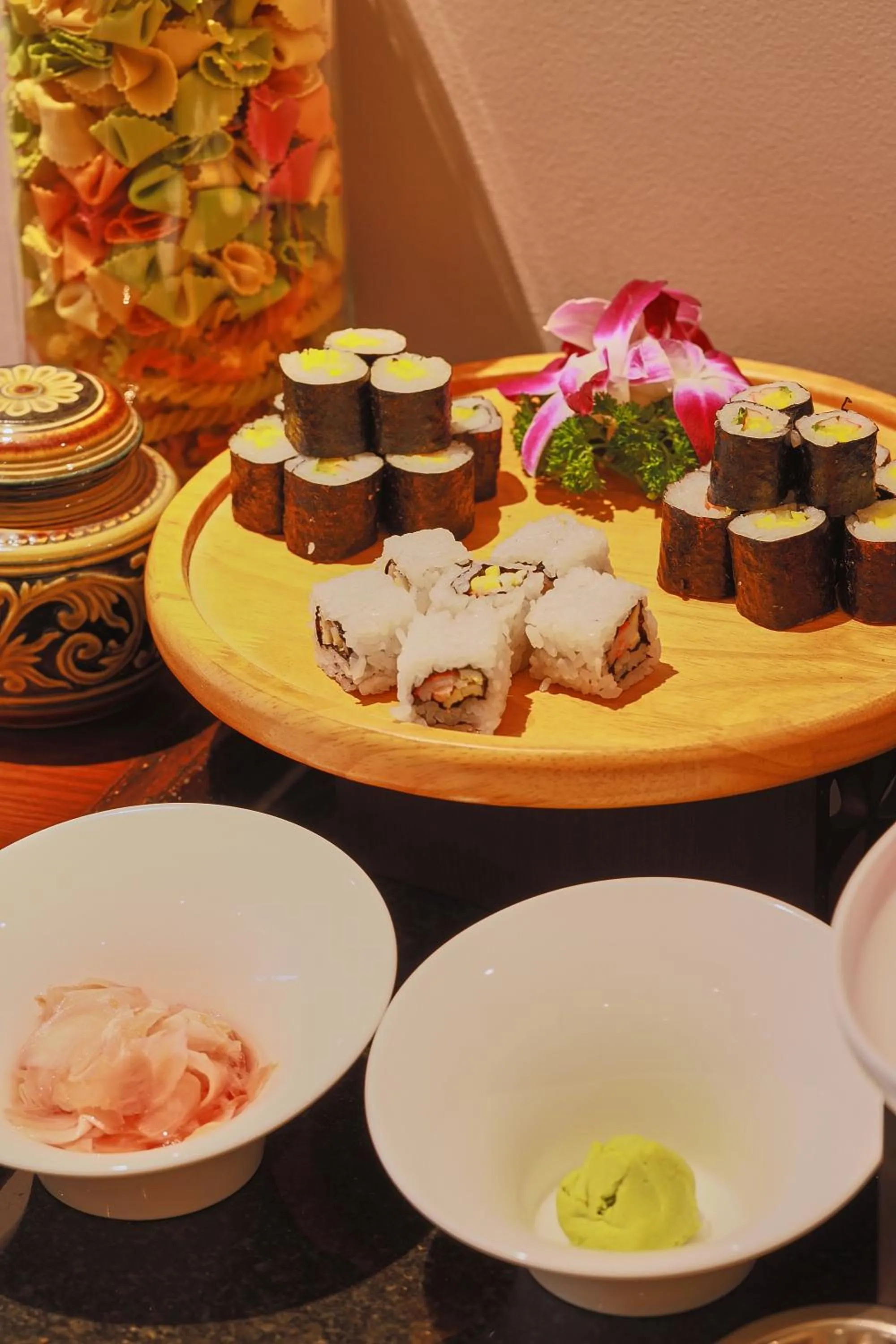 Buffet breakfast in CHERRY BOUTIQUE HOTEL