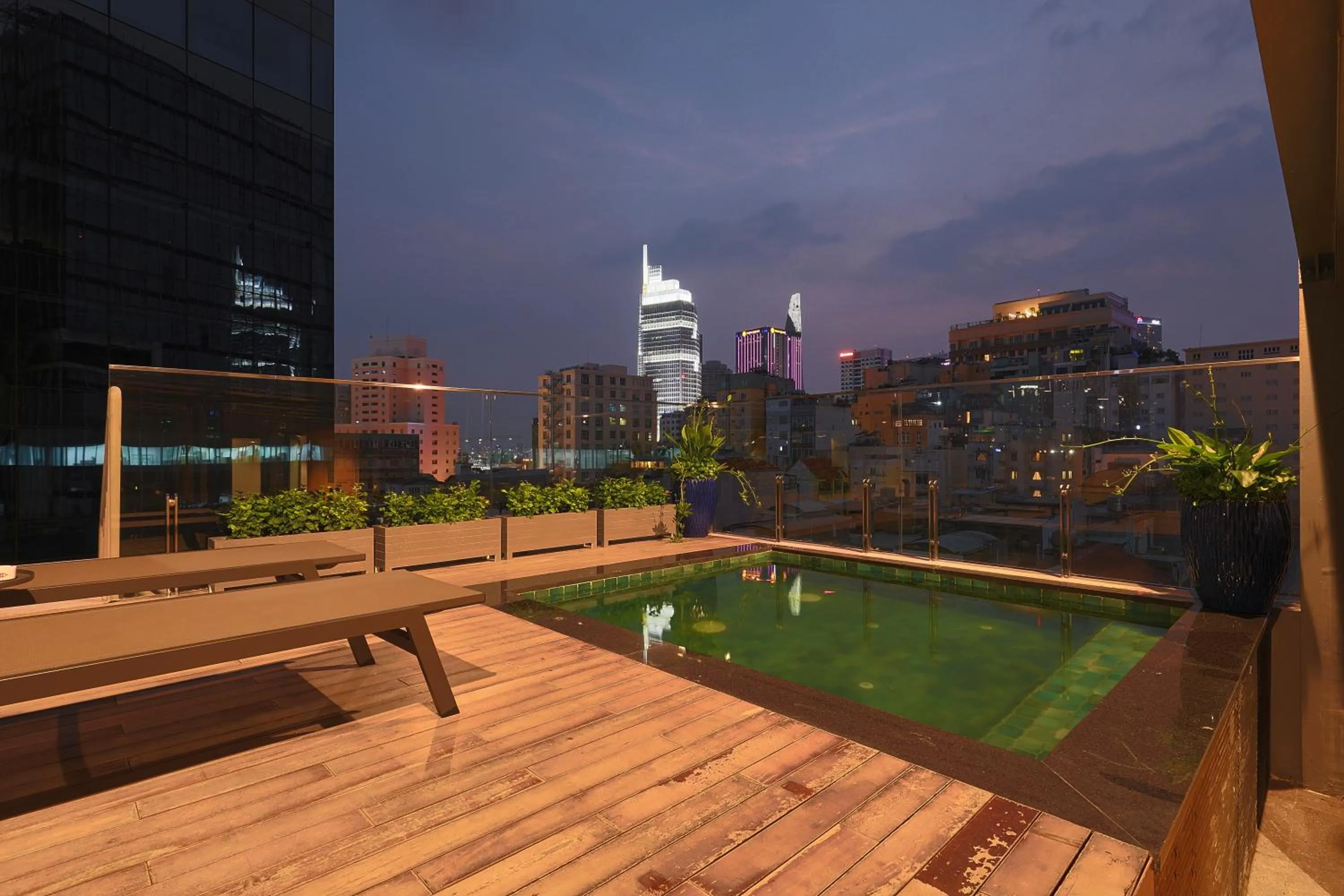 Swimming pool in CHERRY BOUTIQUE HOTEL