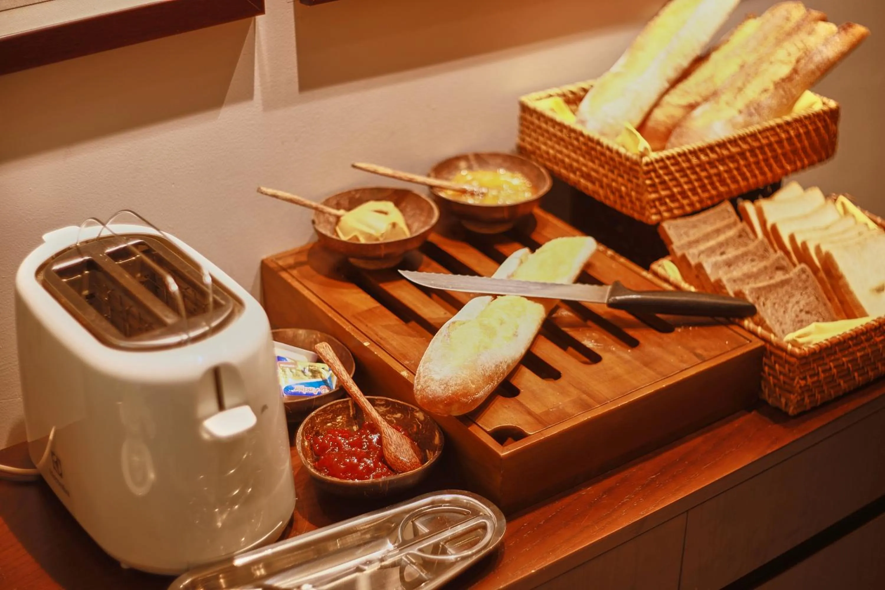 Buffet breakfast in CHERRY BOUTIQUE HOTEL