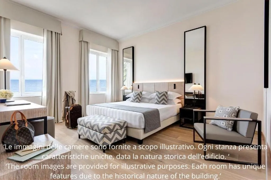 Bed in Grand Hotel Arenzano