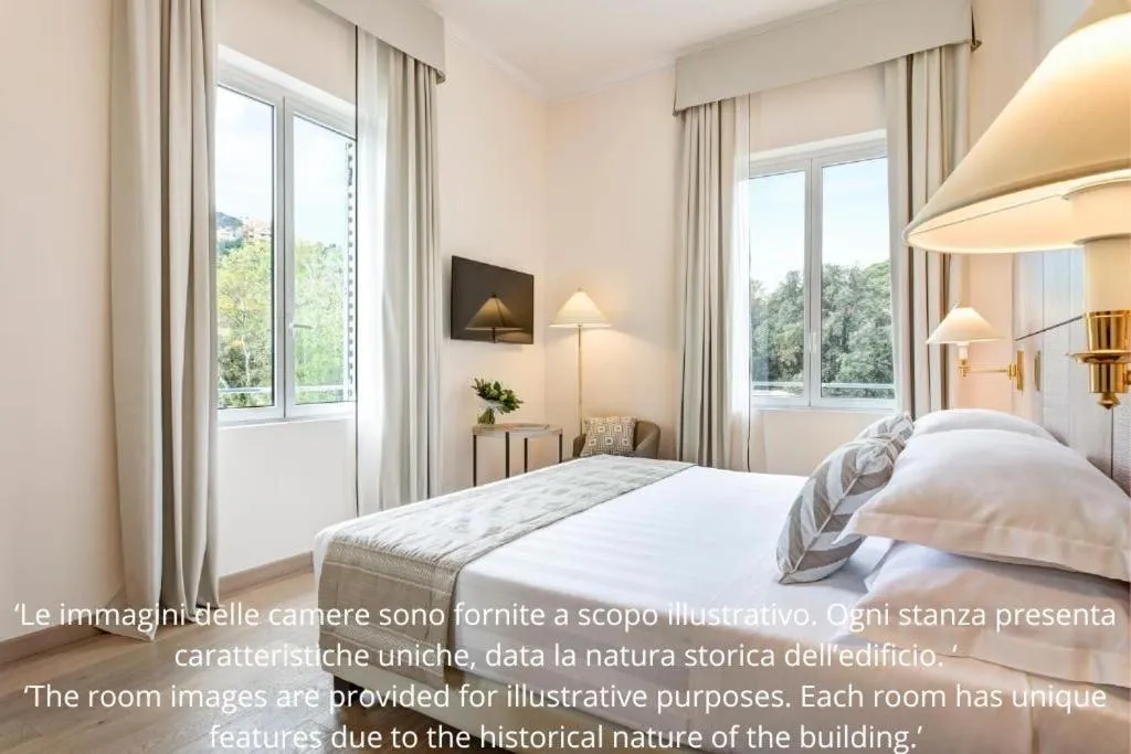 Bed in Grand Hotel Arenzano