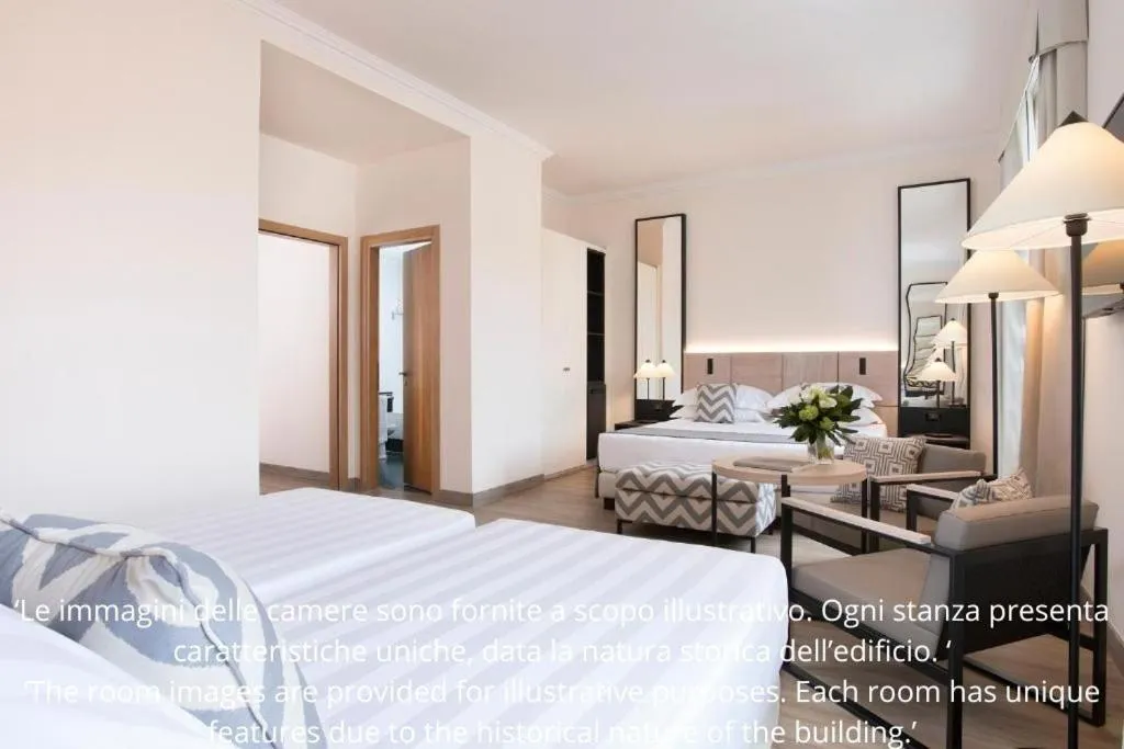 Bed in Grand Hotel Arenzano