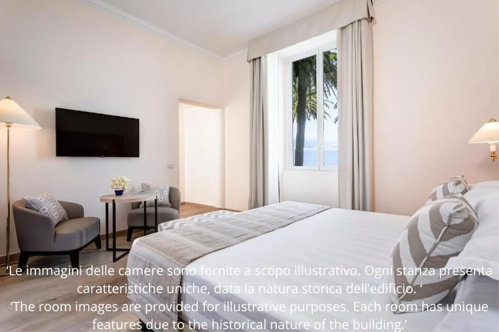 Bed in Grand Hotel Arenzano