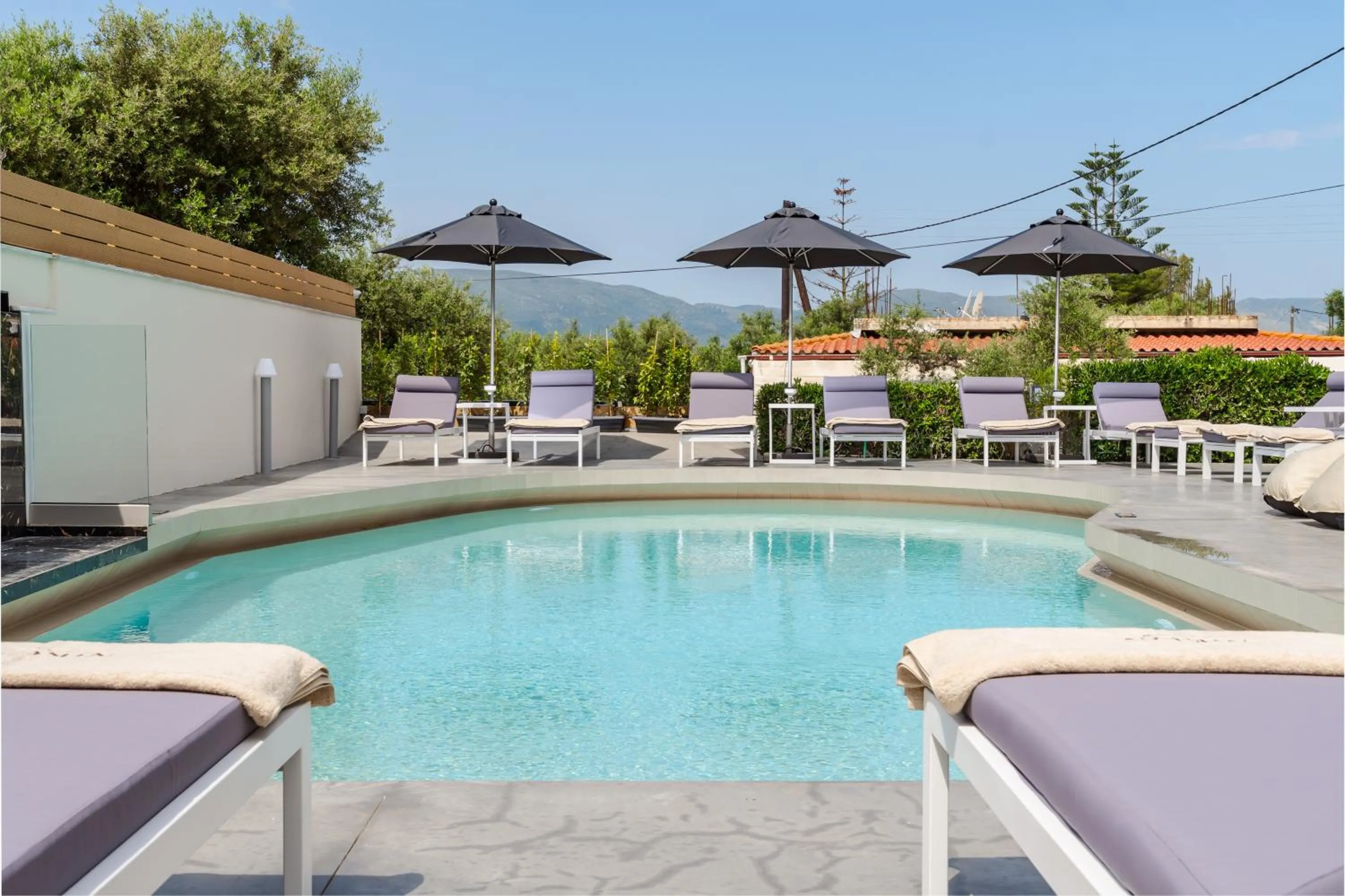 Swimming pool in Nikon Boutique Hotel