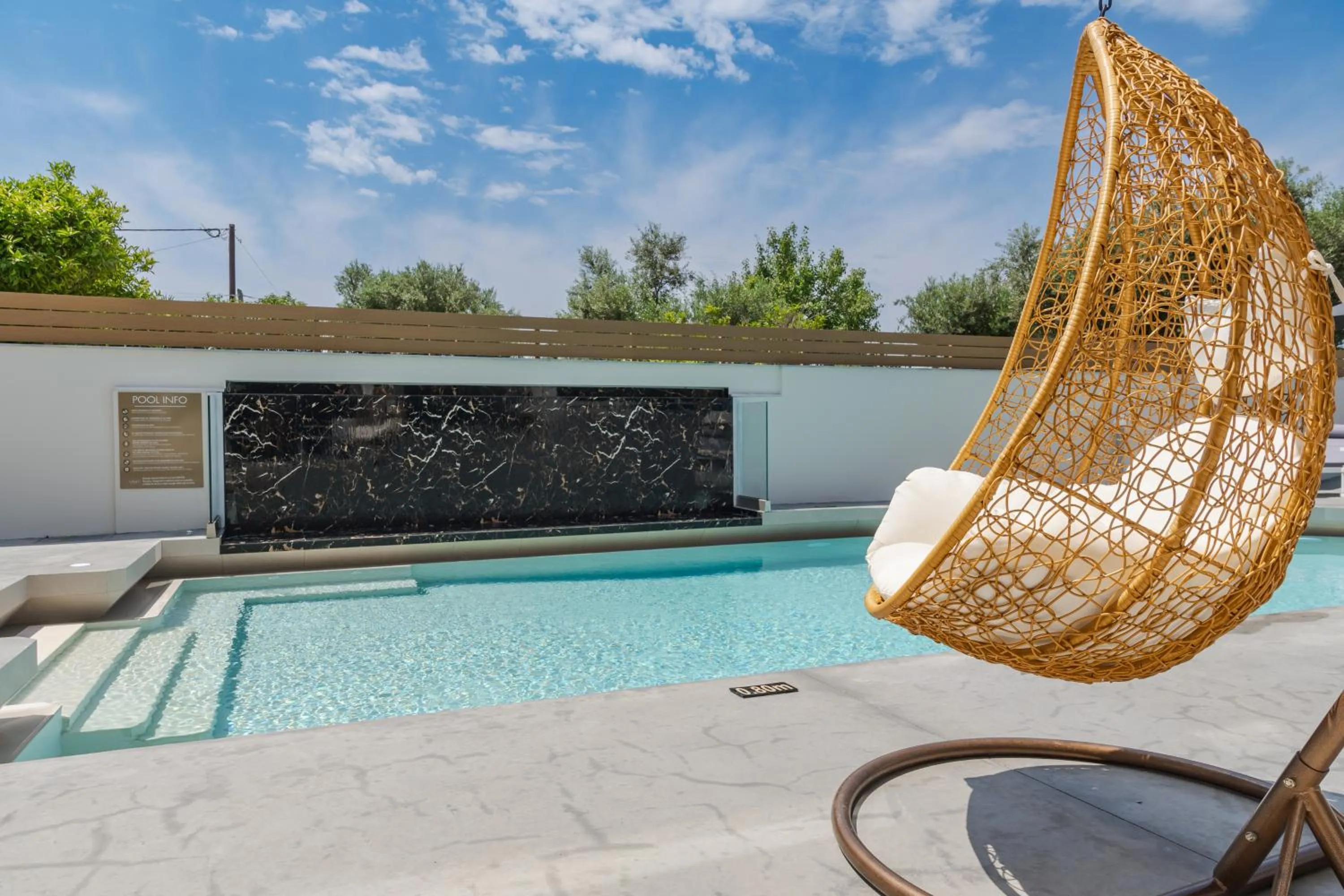 Swimming pool in Nikon Boutique Hotel