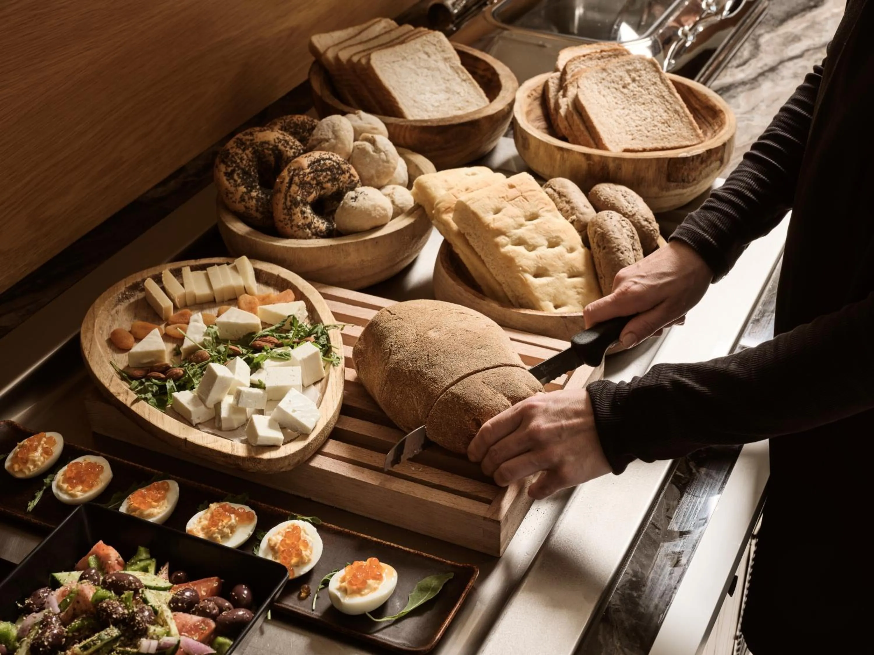 Buffet breakfast in Nikon Boutique Hotel