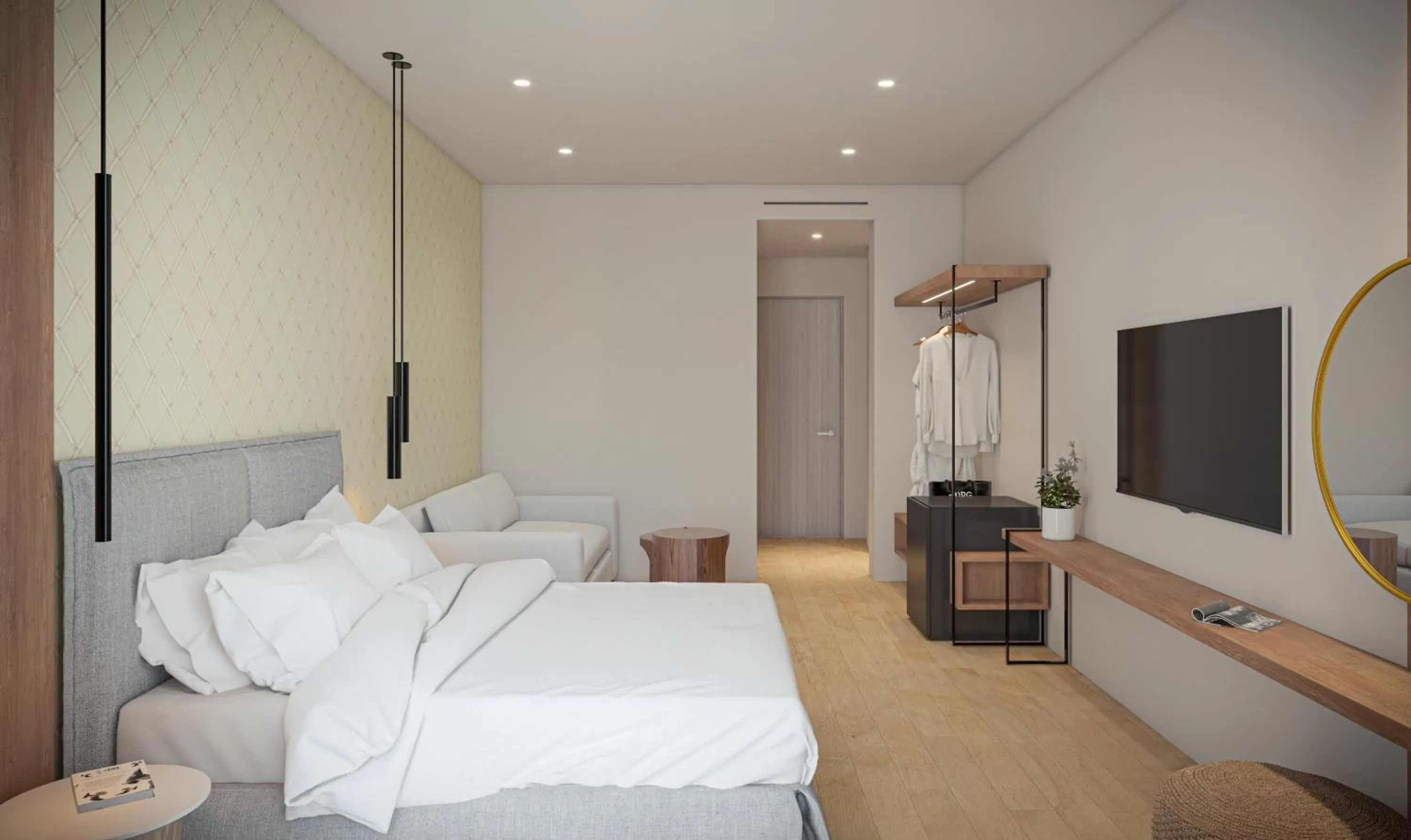 Bedroom, Bed in Nikon Boutique Hotel