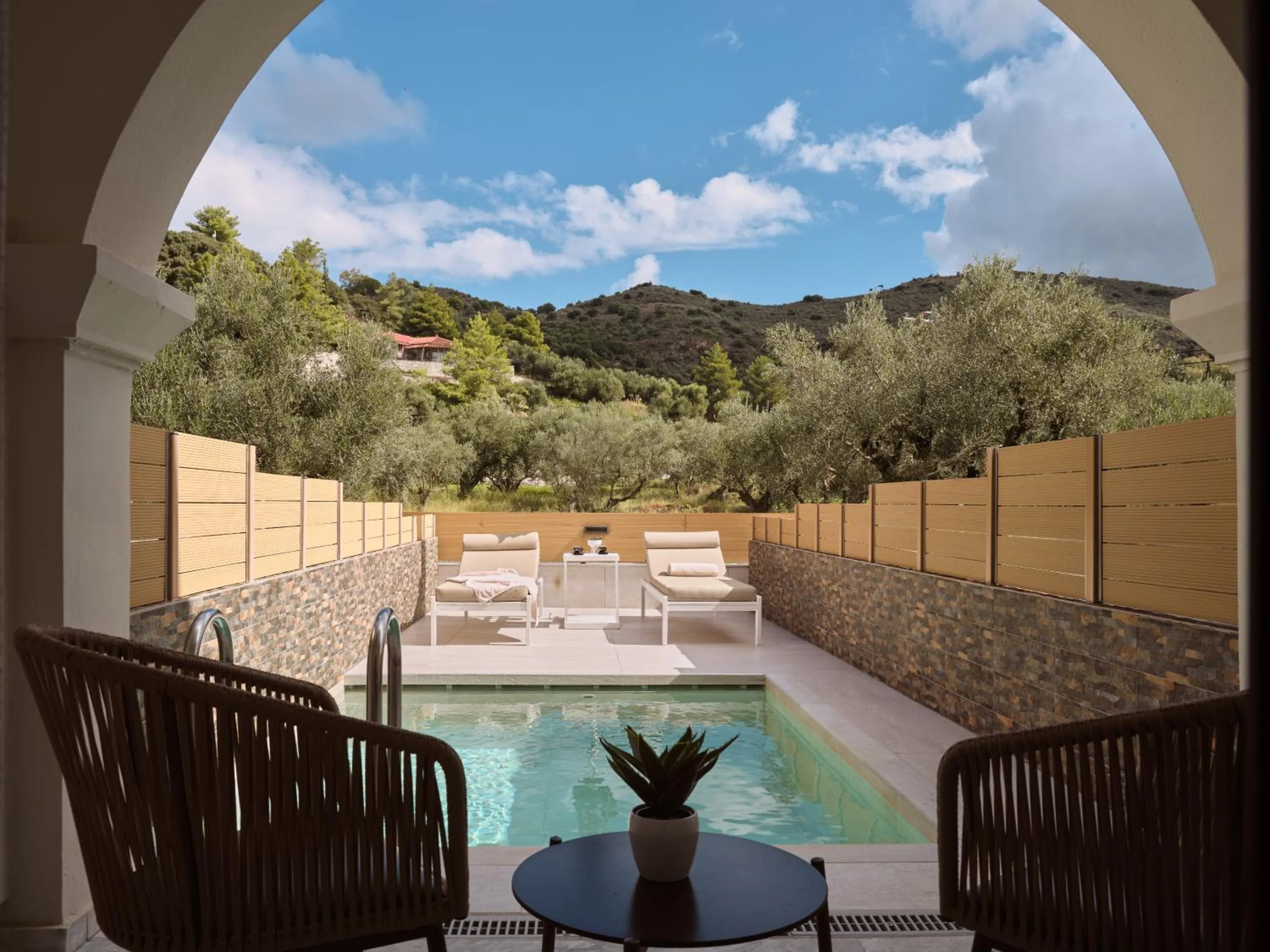 Mountain view in Nikon Boutique Hotel