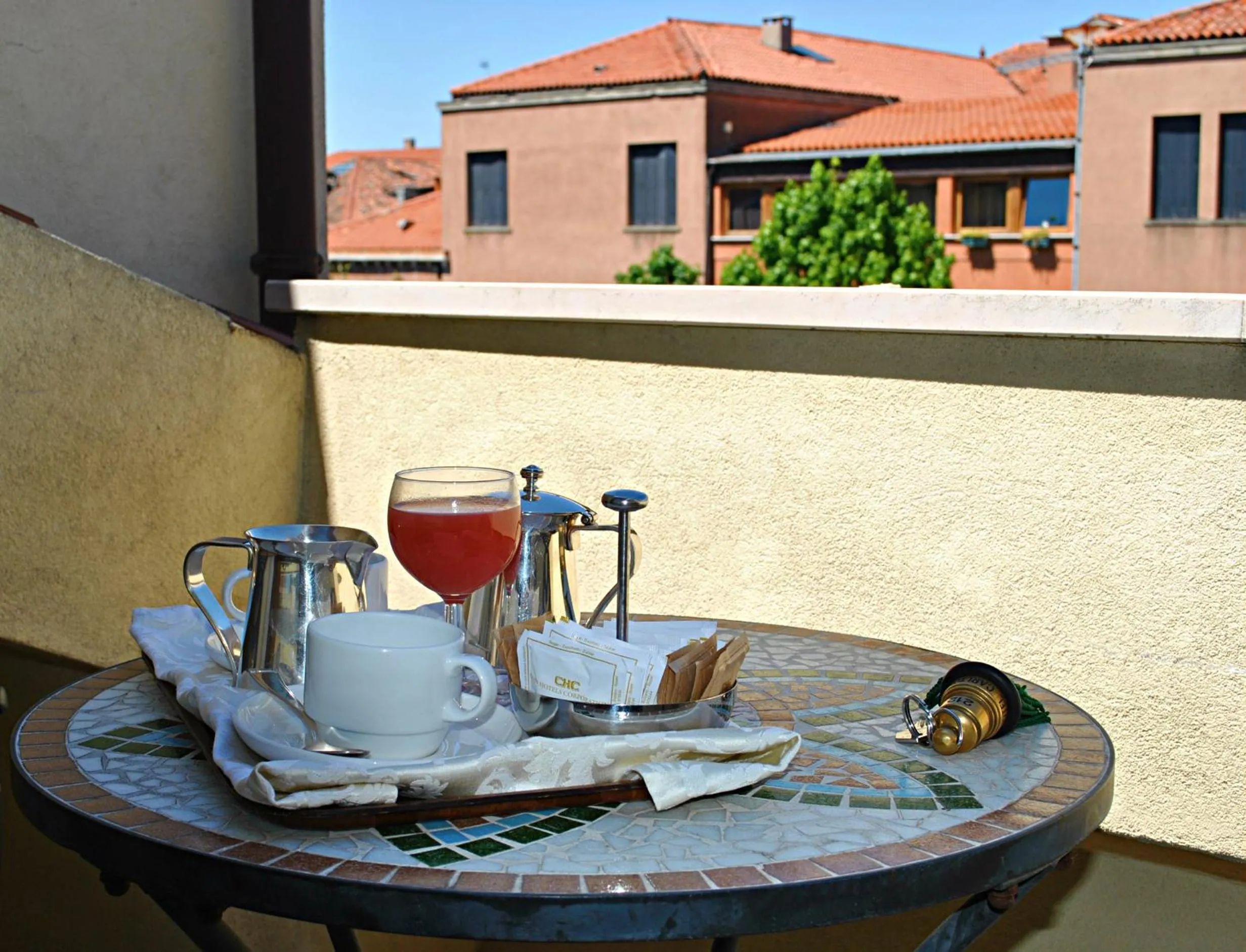 Balcony/Terrace in Hotel Carlton Capri