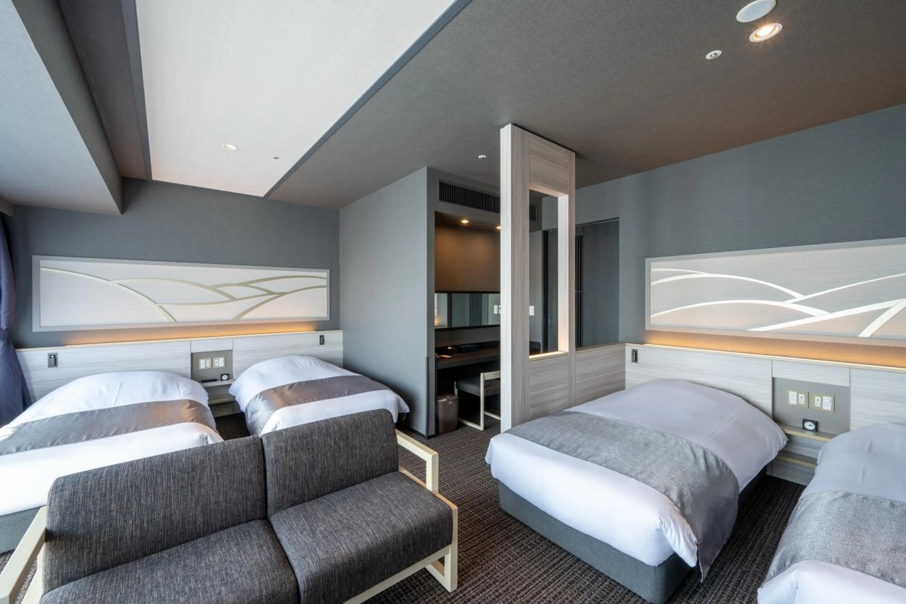 View (from property/room), Bed in La Vista Tokyo Bay