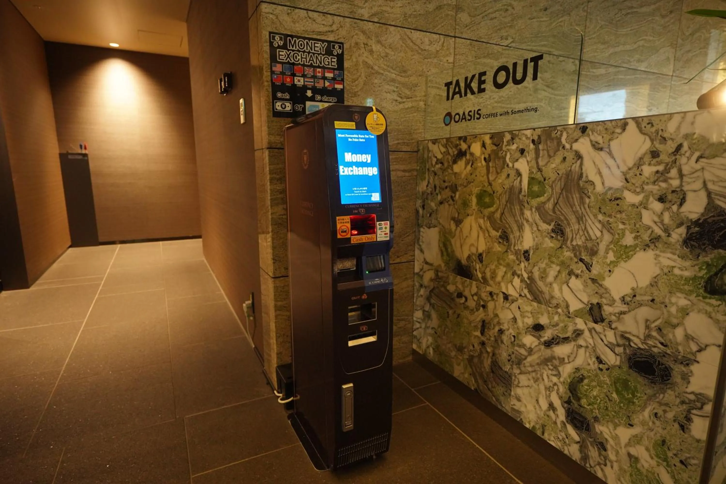 Area and facilities in La Vista Tokyo Bay