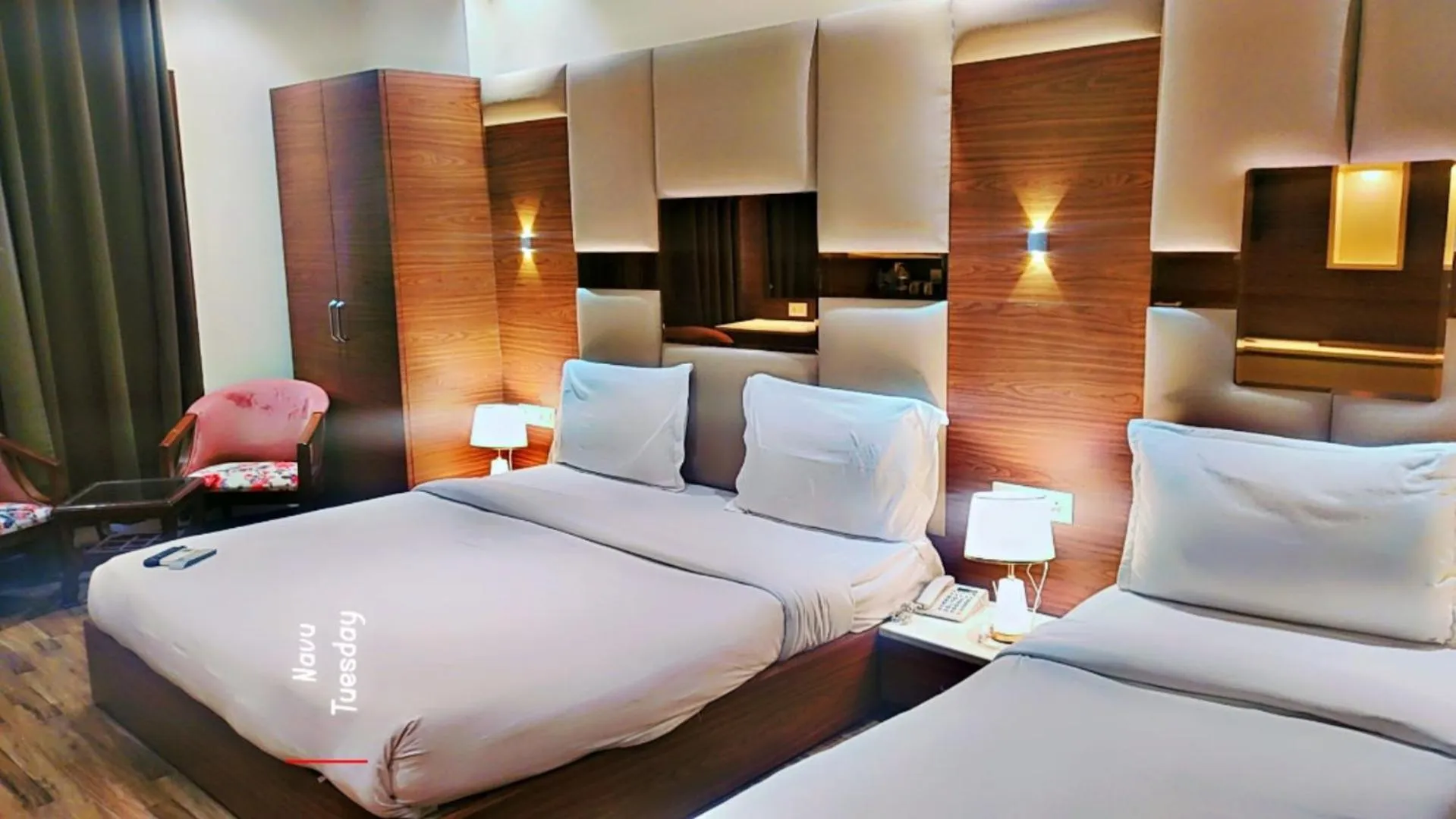 Bed in Hotel Aura Grand By Levelup Hotels