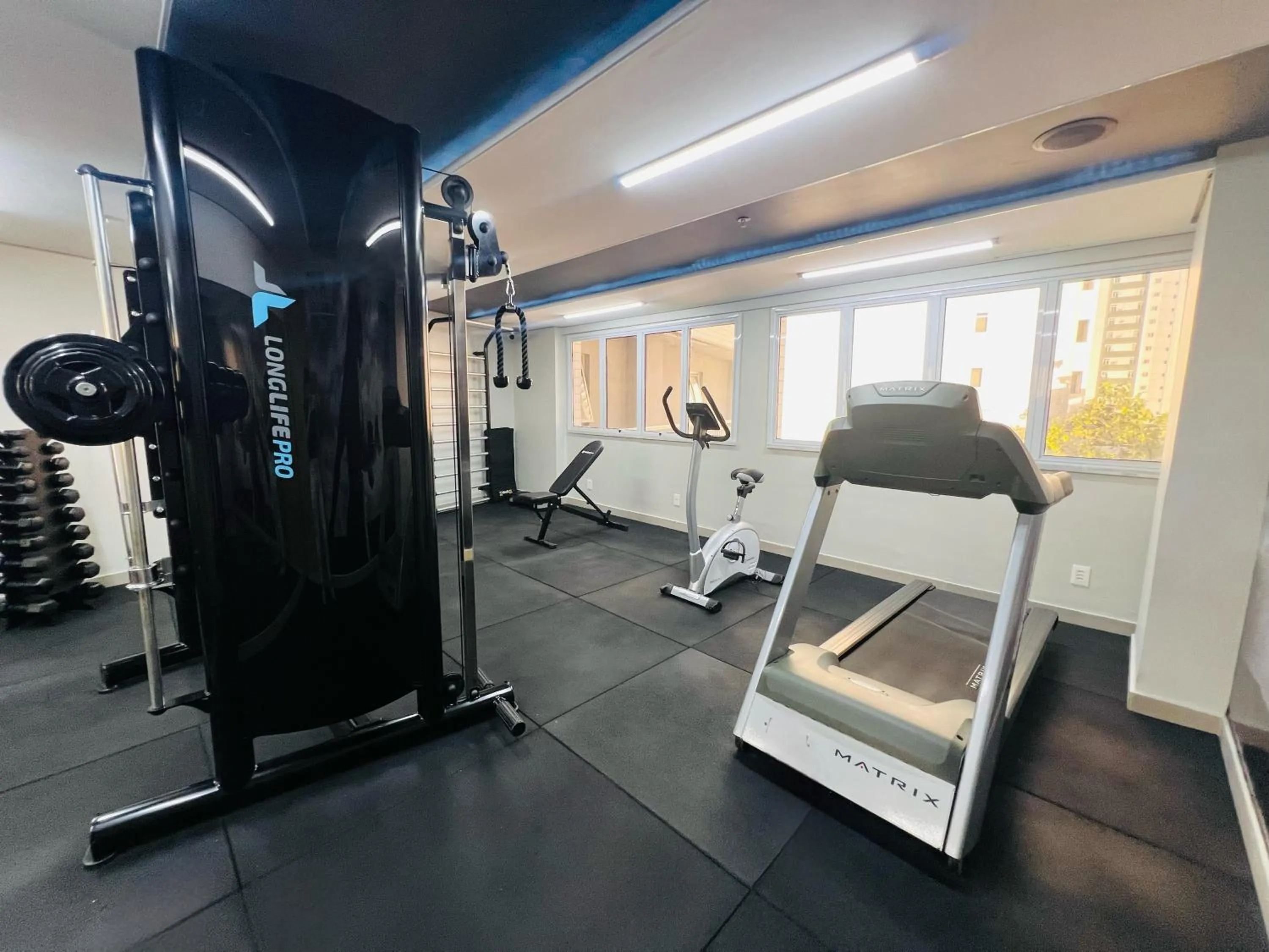 Fitness centre/facilities in Stop Way Hotel Fortaleza