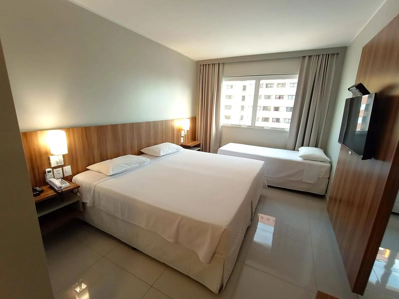 Bed in Stop Way Hotel Fortaleza