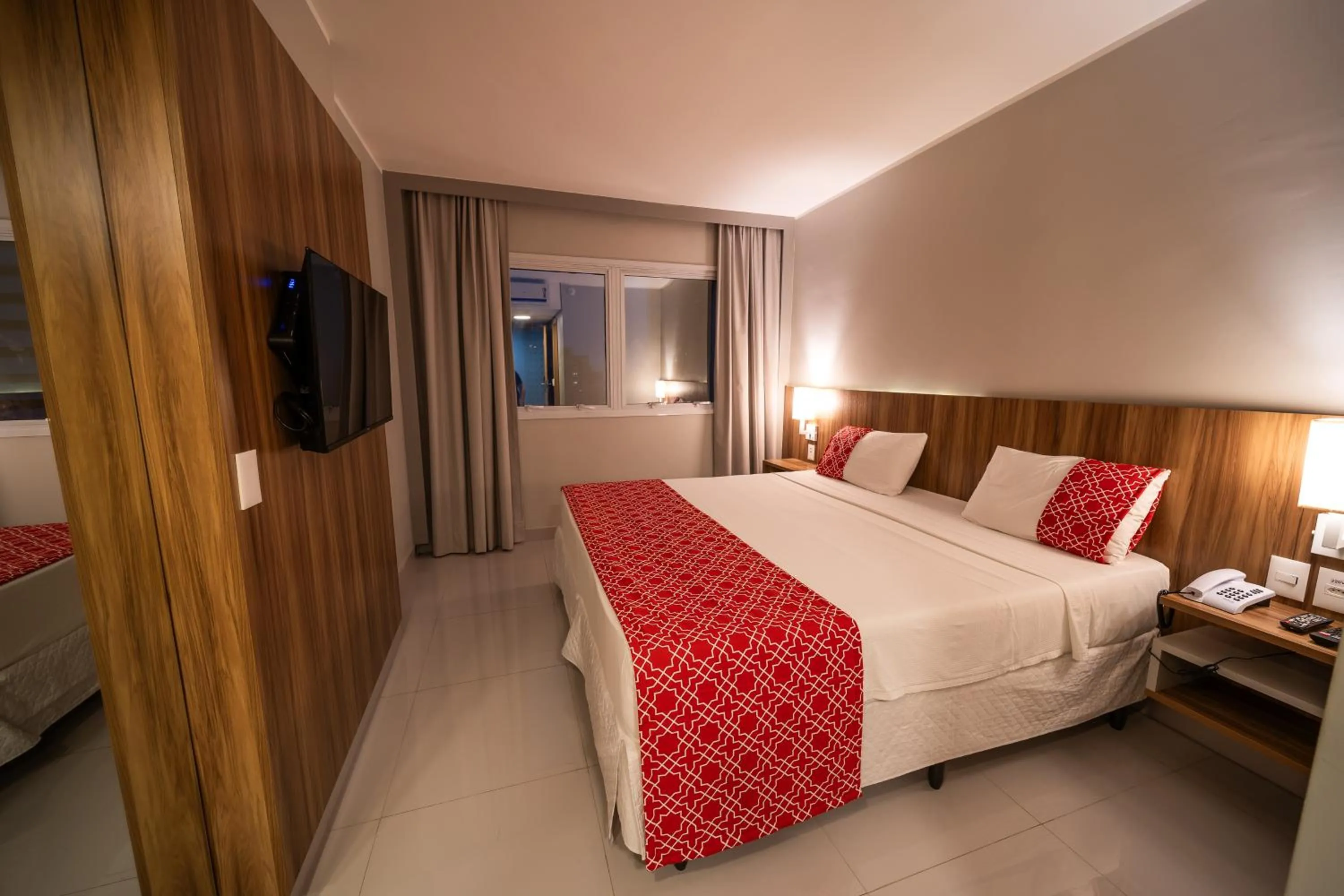 Bedroom, Bed in Stop Way Hotel Fortaleza