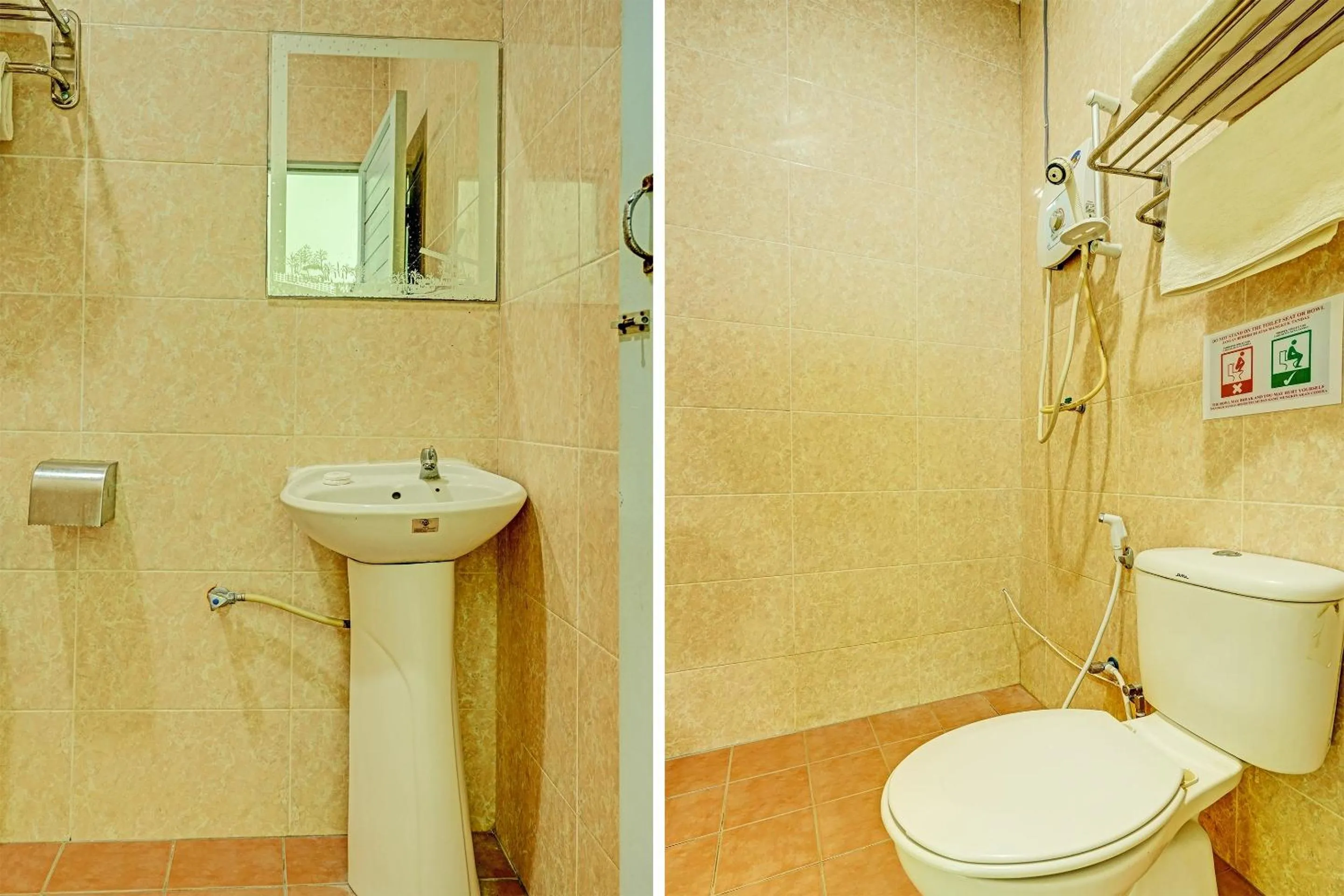 Bathroom in Hotel O Good View Inn