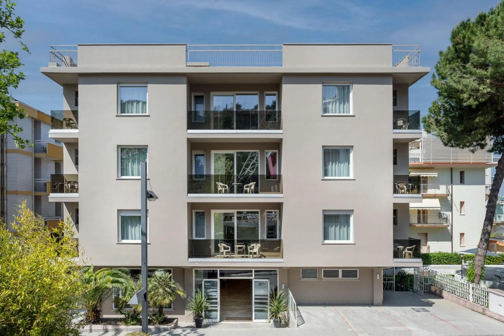 Property building in Club Hotel