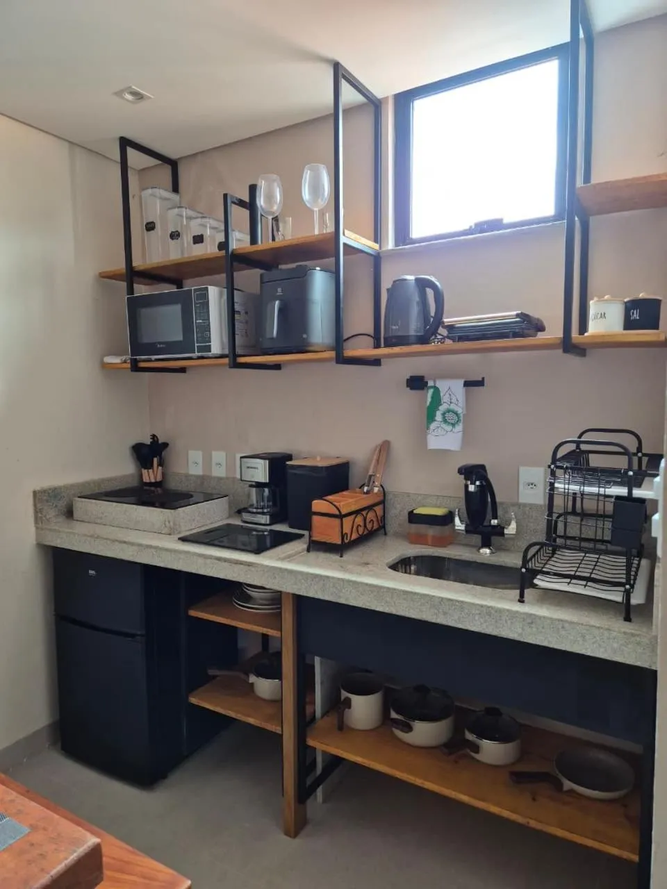 Kitchen or kitchenette in Terra Bella Pousada