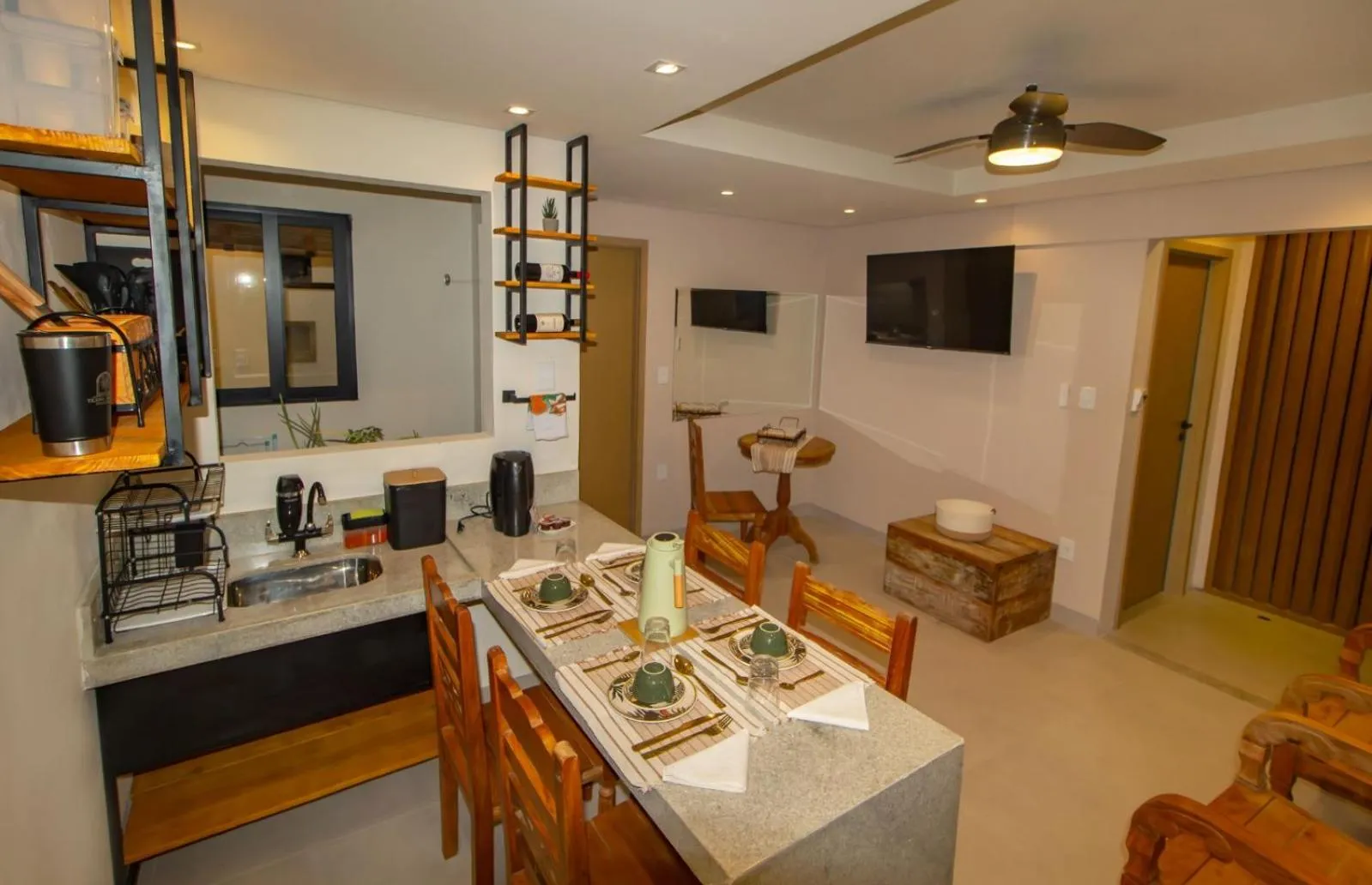 Seating area in Terra Bella Pousada