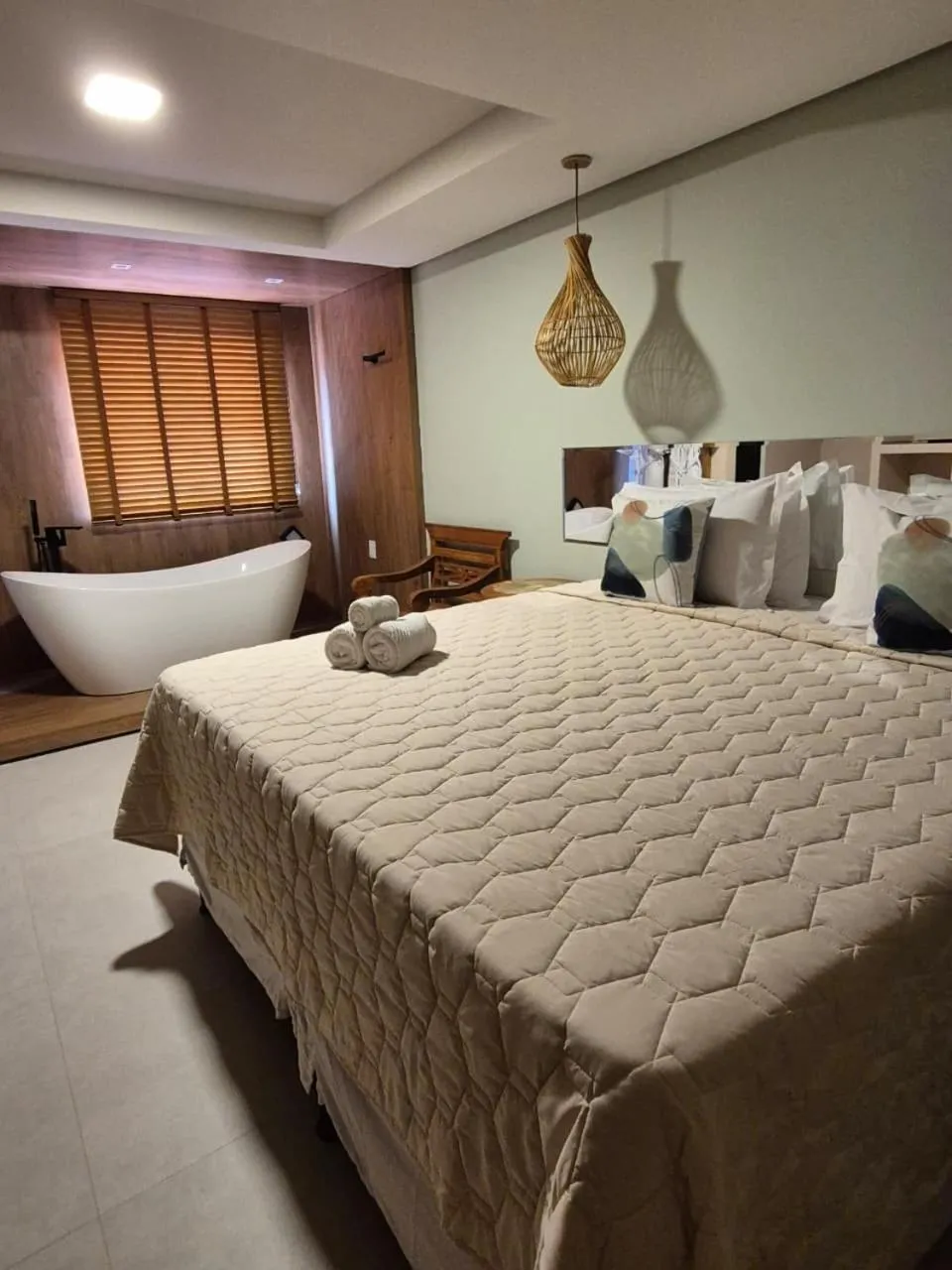 Bed in Terra Bella Pousada