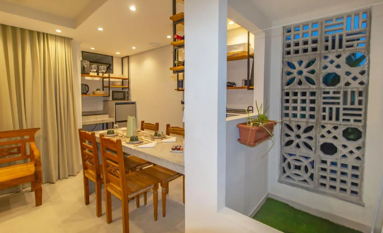 Kitchen or kitchenette in Terra Bella Pousada