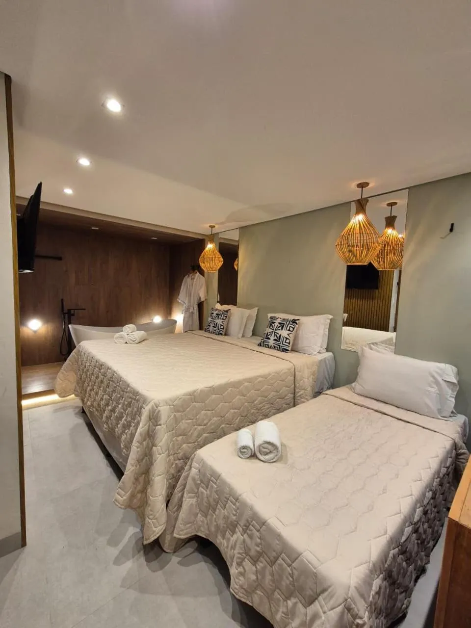 Bed in Terra Bella Pousada