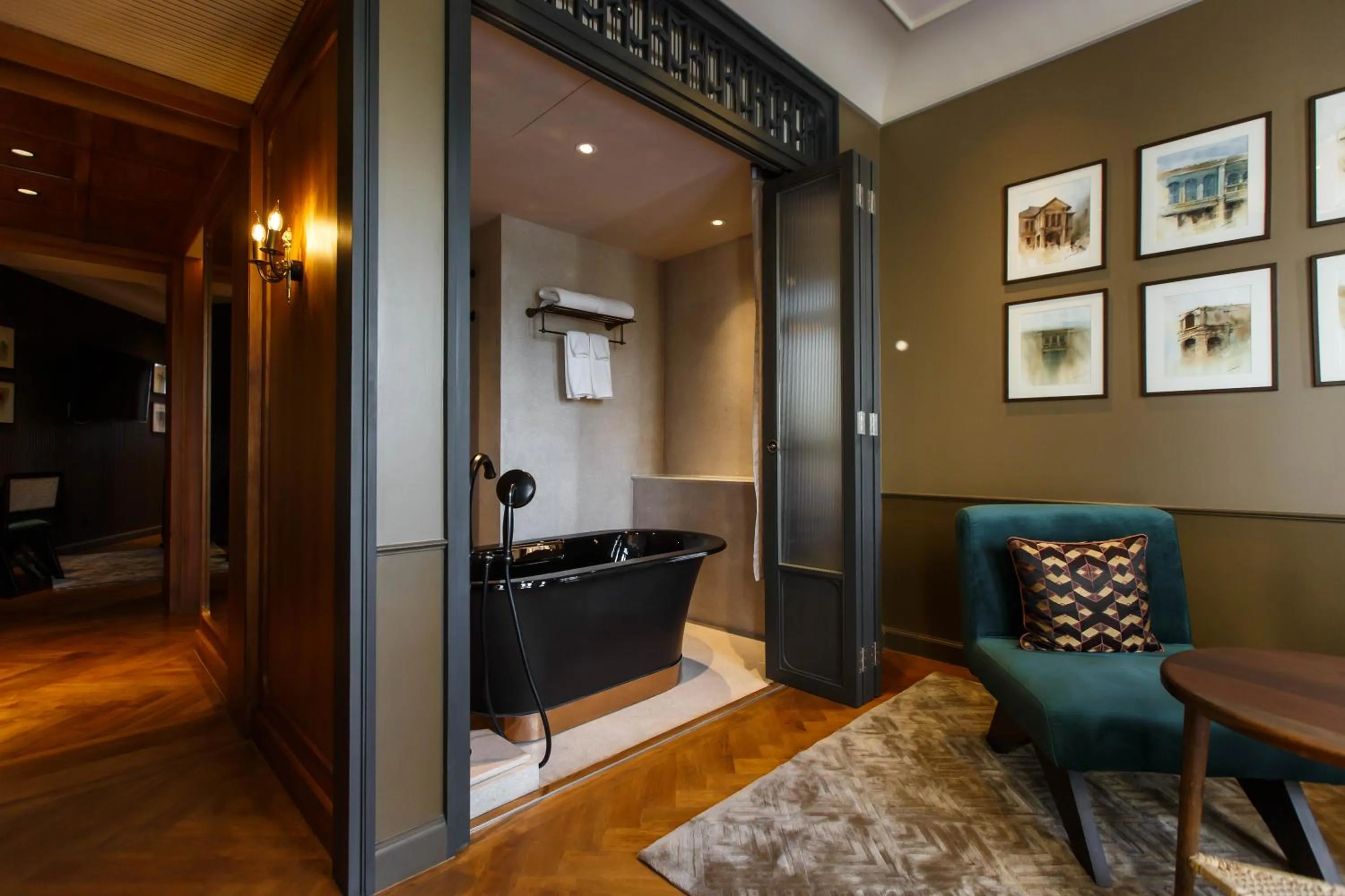 Bathroom in Hotel Verdigris