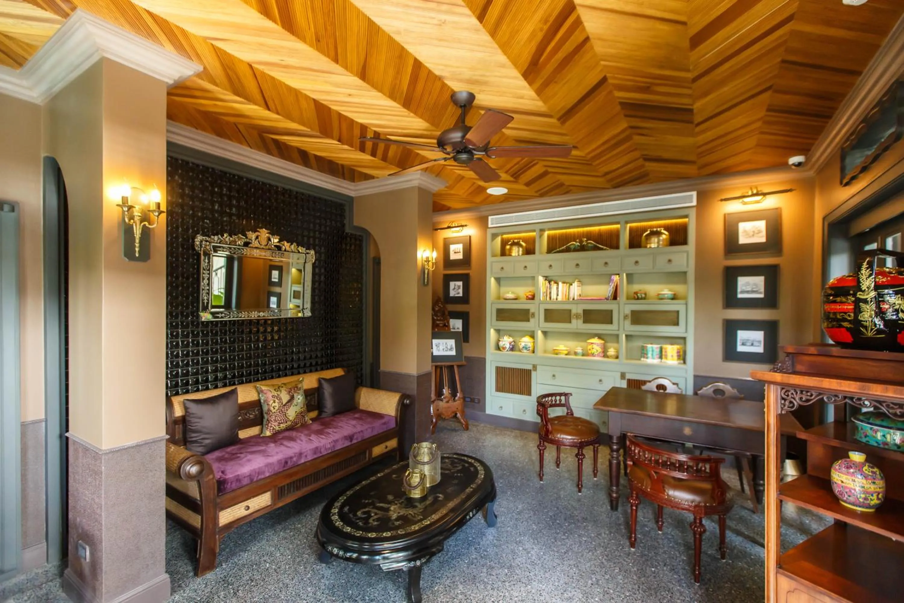 Living room in Hotel Verdigris