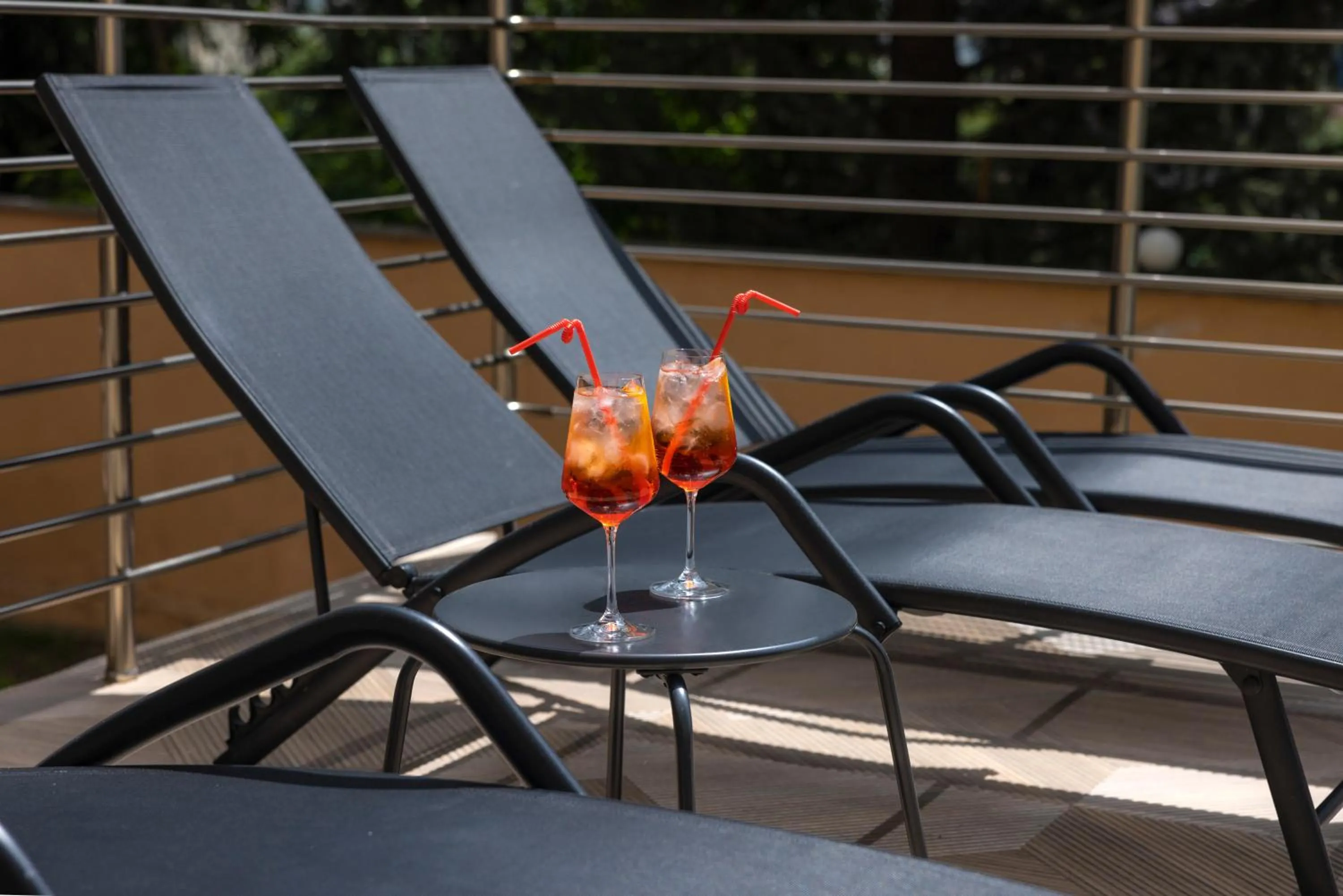 Garden in Hotel Residence Plaza