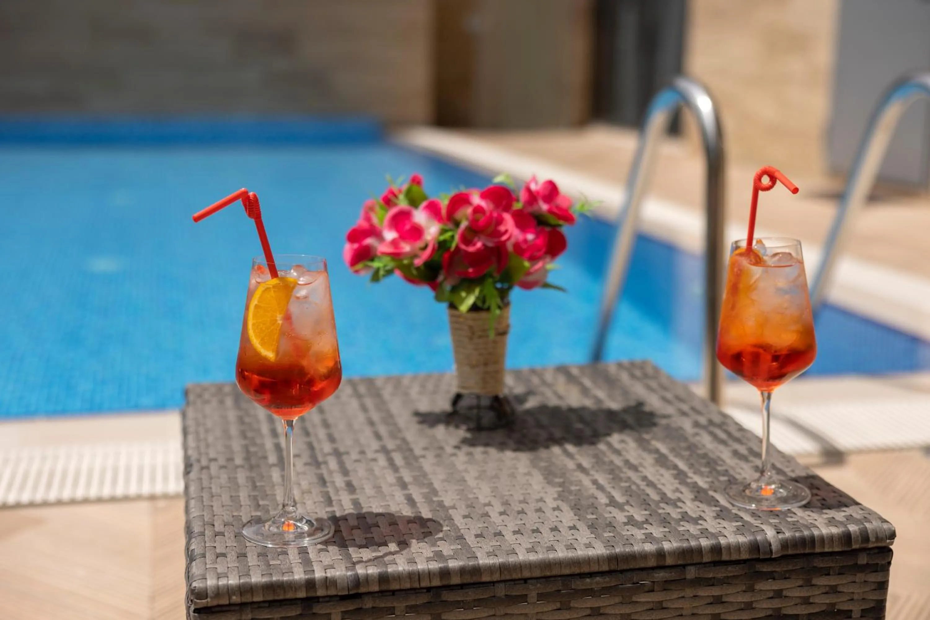 Swimming pool in Hotel Residence Plaza