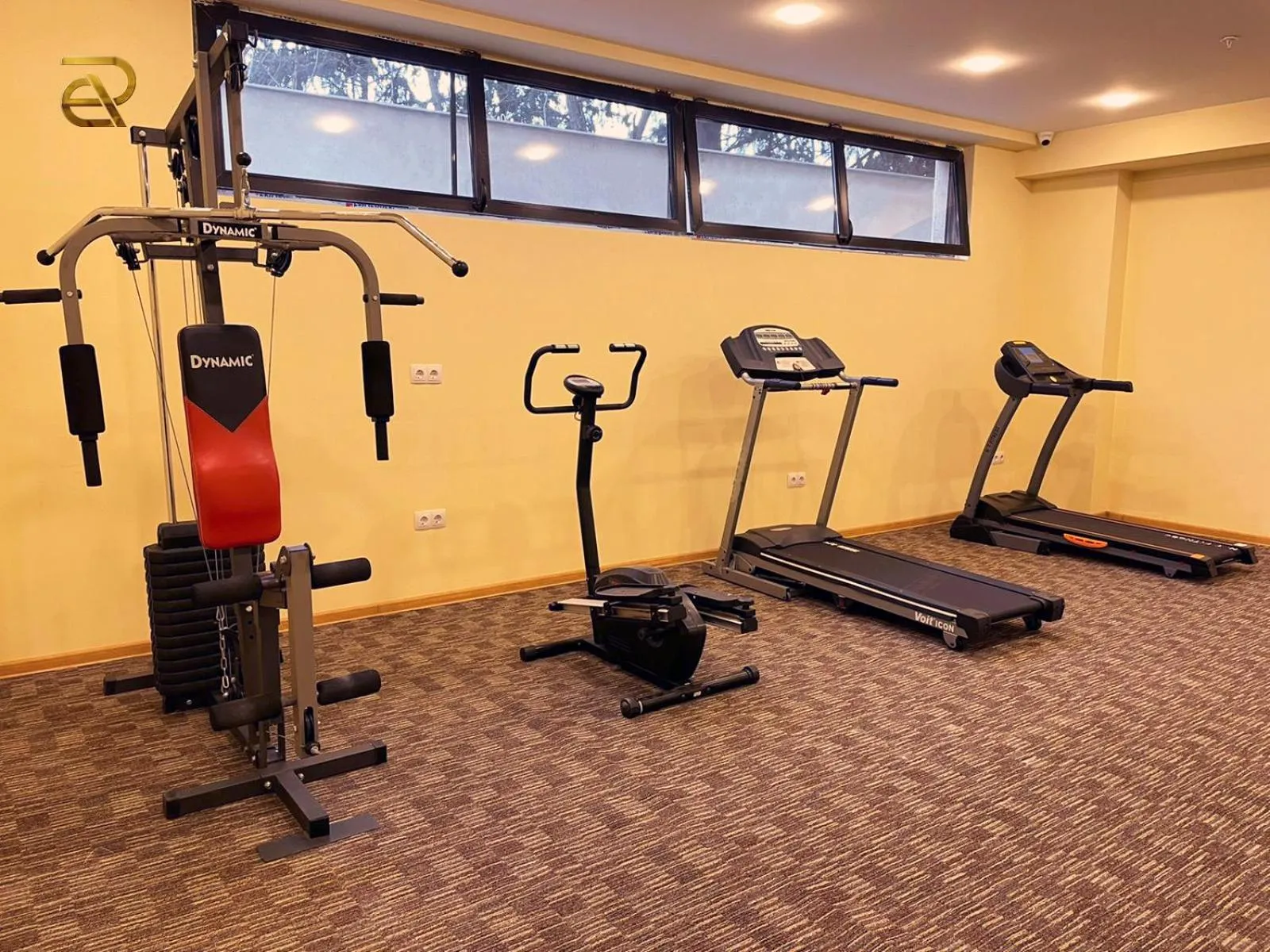 Fitness centre/facilities in Hotel Residence Plaza