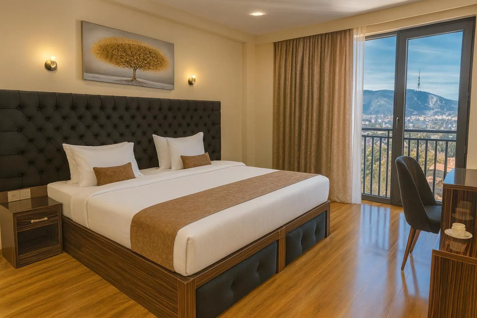 Photo of the whole room, Bed in Hotel Residence Plaza