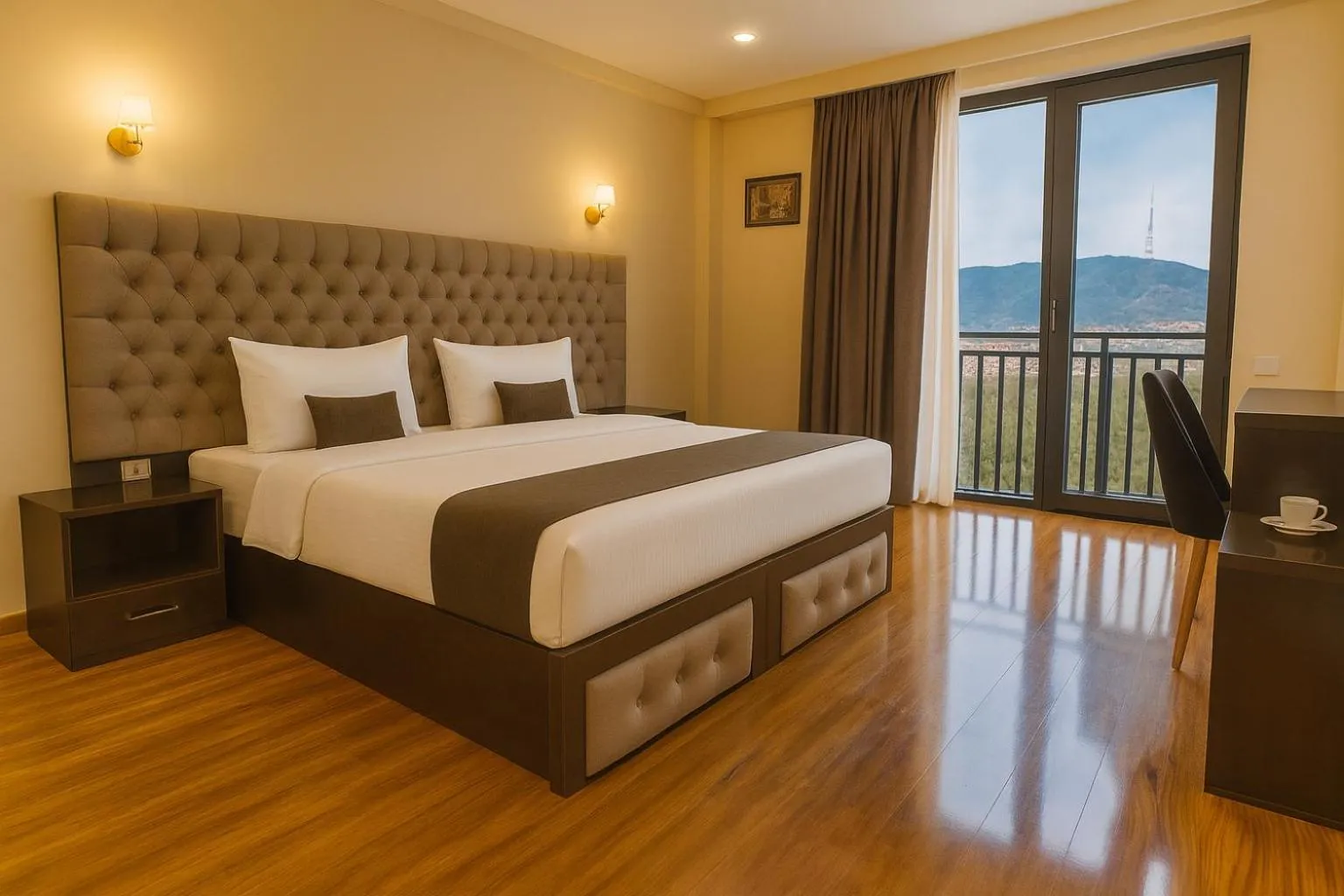 Photo of the whole room, Bed in Hotel Residence Plaza