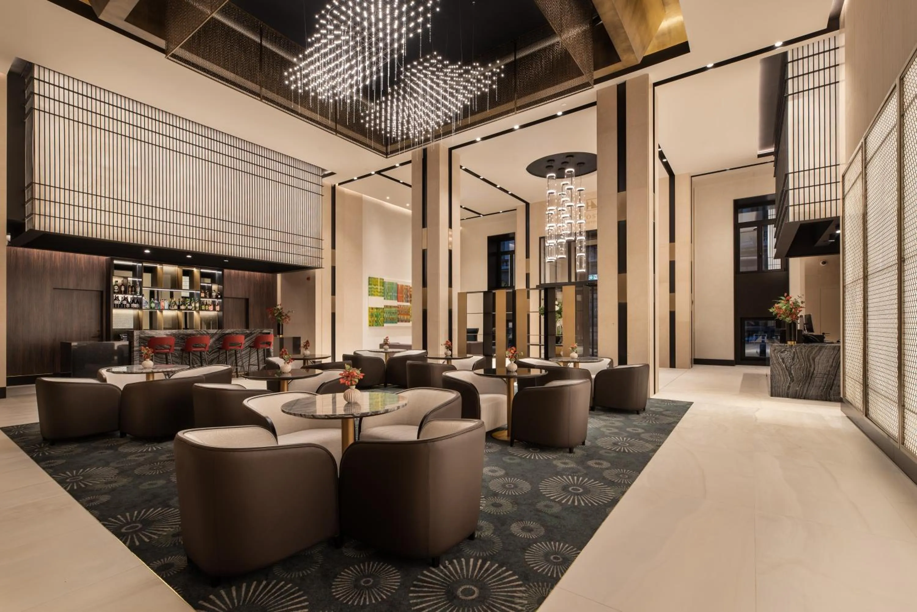 Lobby or reception in Eurostars Ambassador