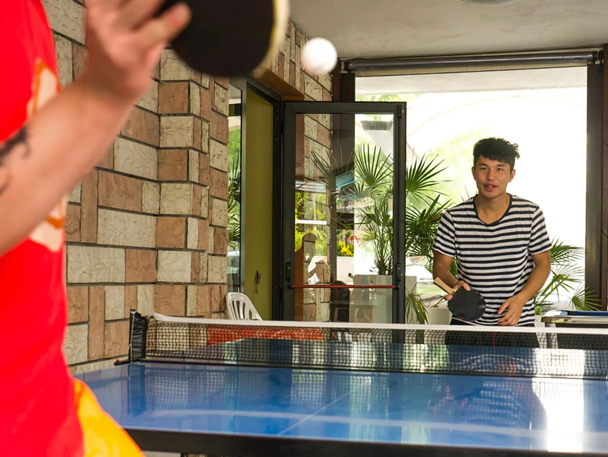 Table tennis in Hotel Apis
