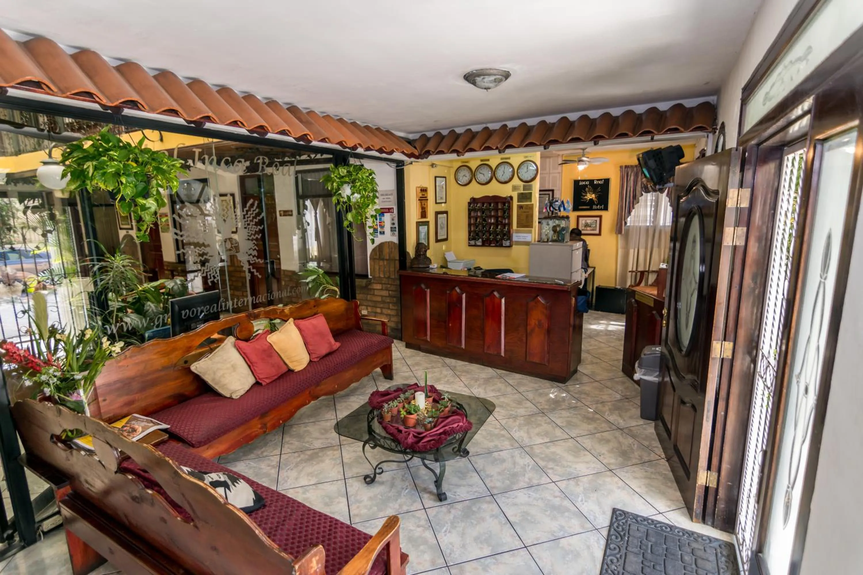 Lobby or reception in Hotel Amón Real Costa Rica