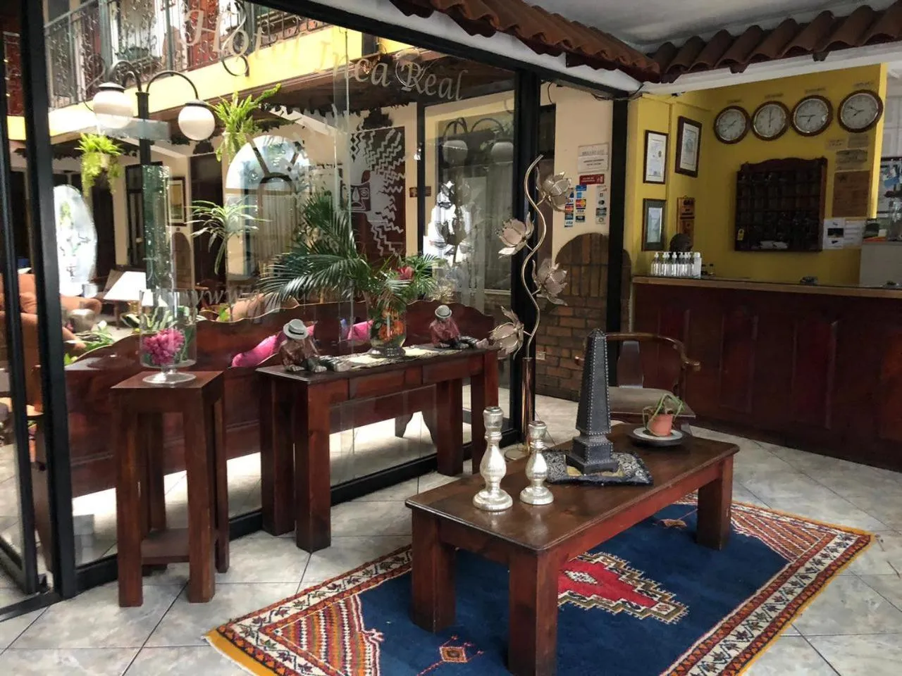 Lobby or reception in Hotel Amón Real Costa Rica