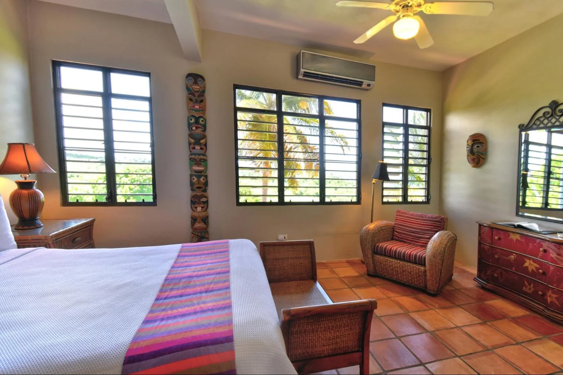 Bed in Hacienda Tamarindo