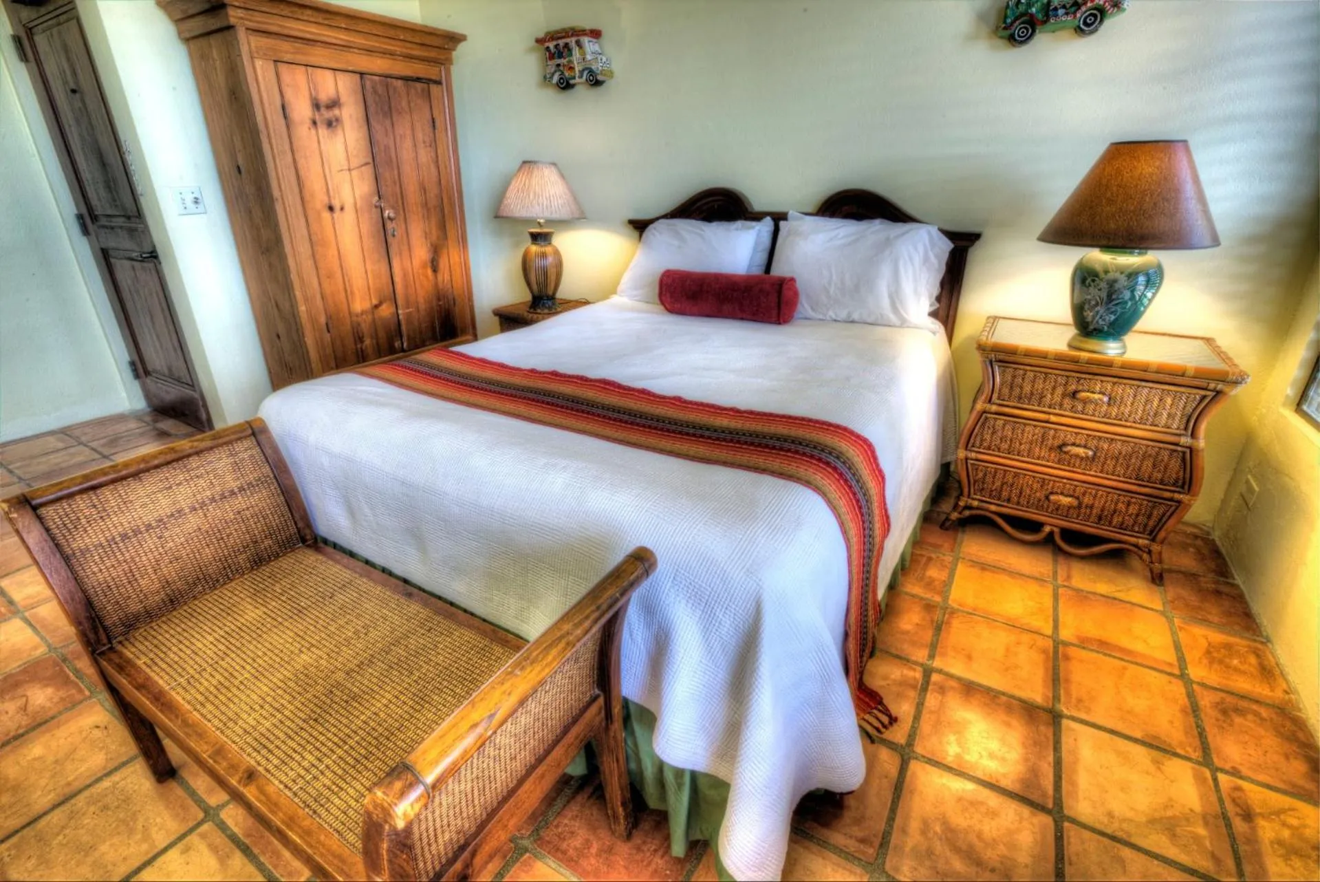 Bed in Hacienda Tamarindo
