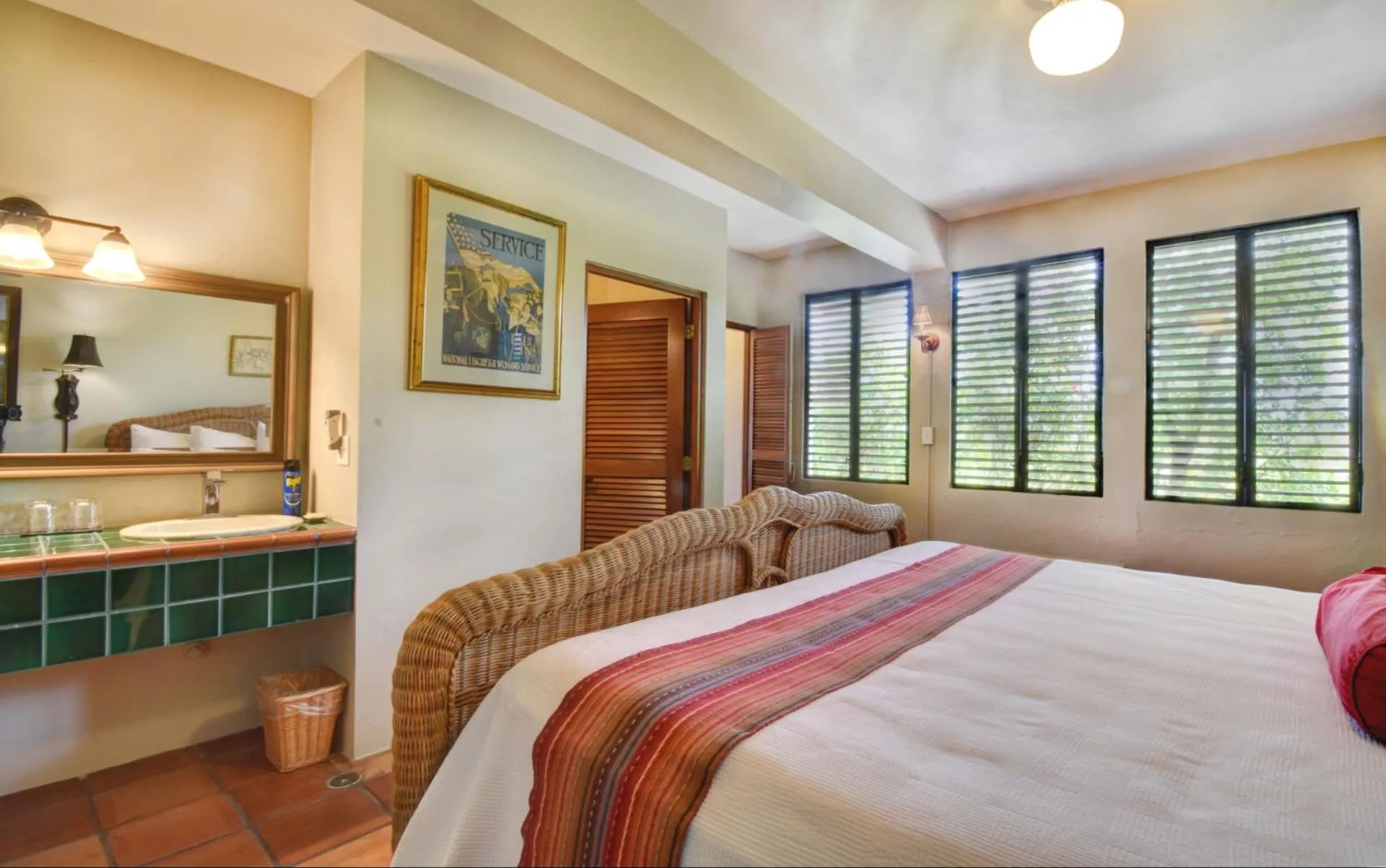 Bedroom, Bed in Hacienda Tamarindo