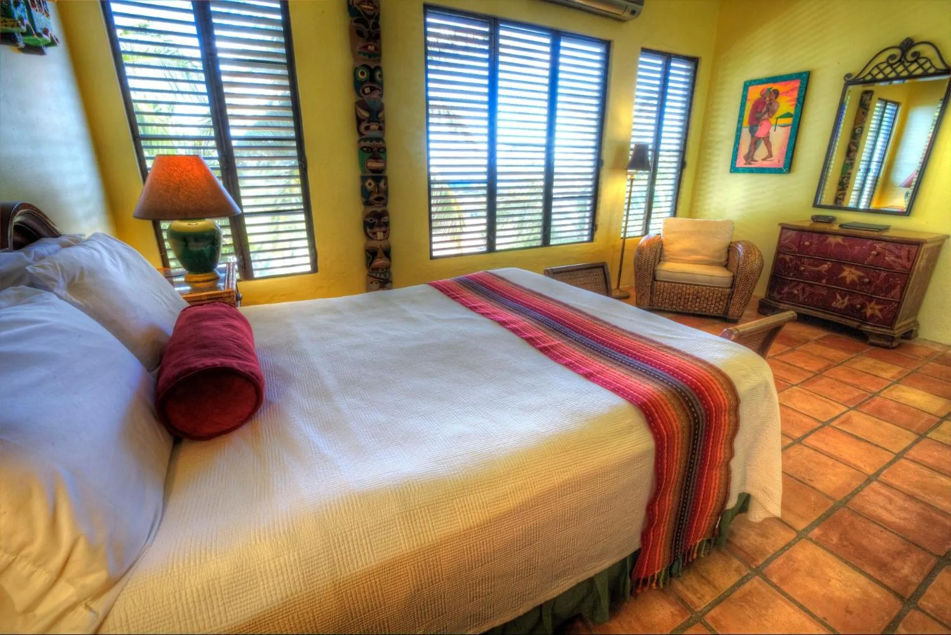 Bed in Hacienda Tamarindo
