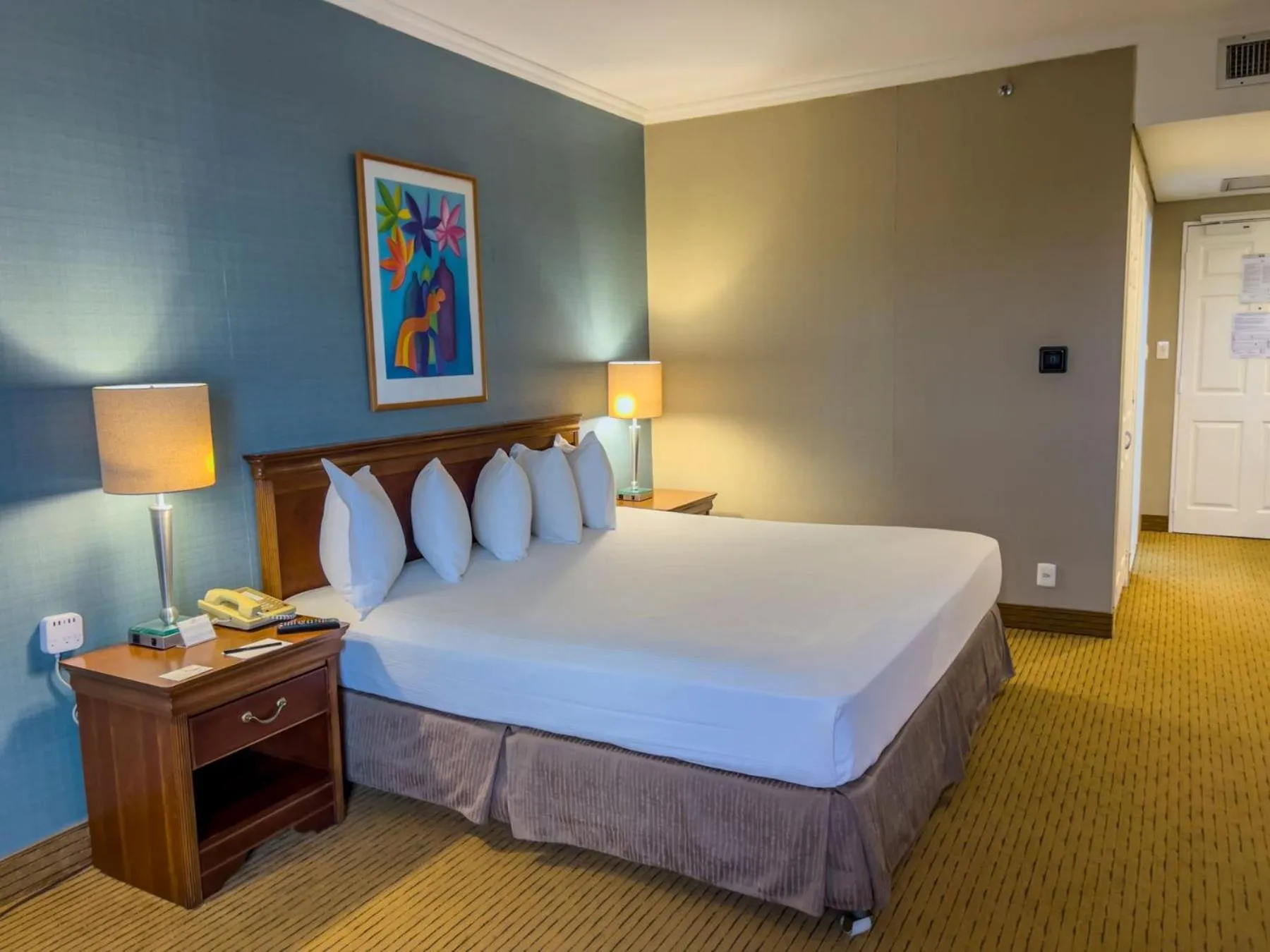 Bed in Eurobuilding Express El Tigre