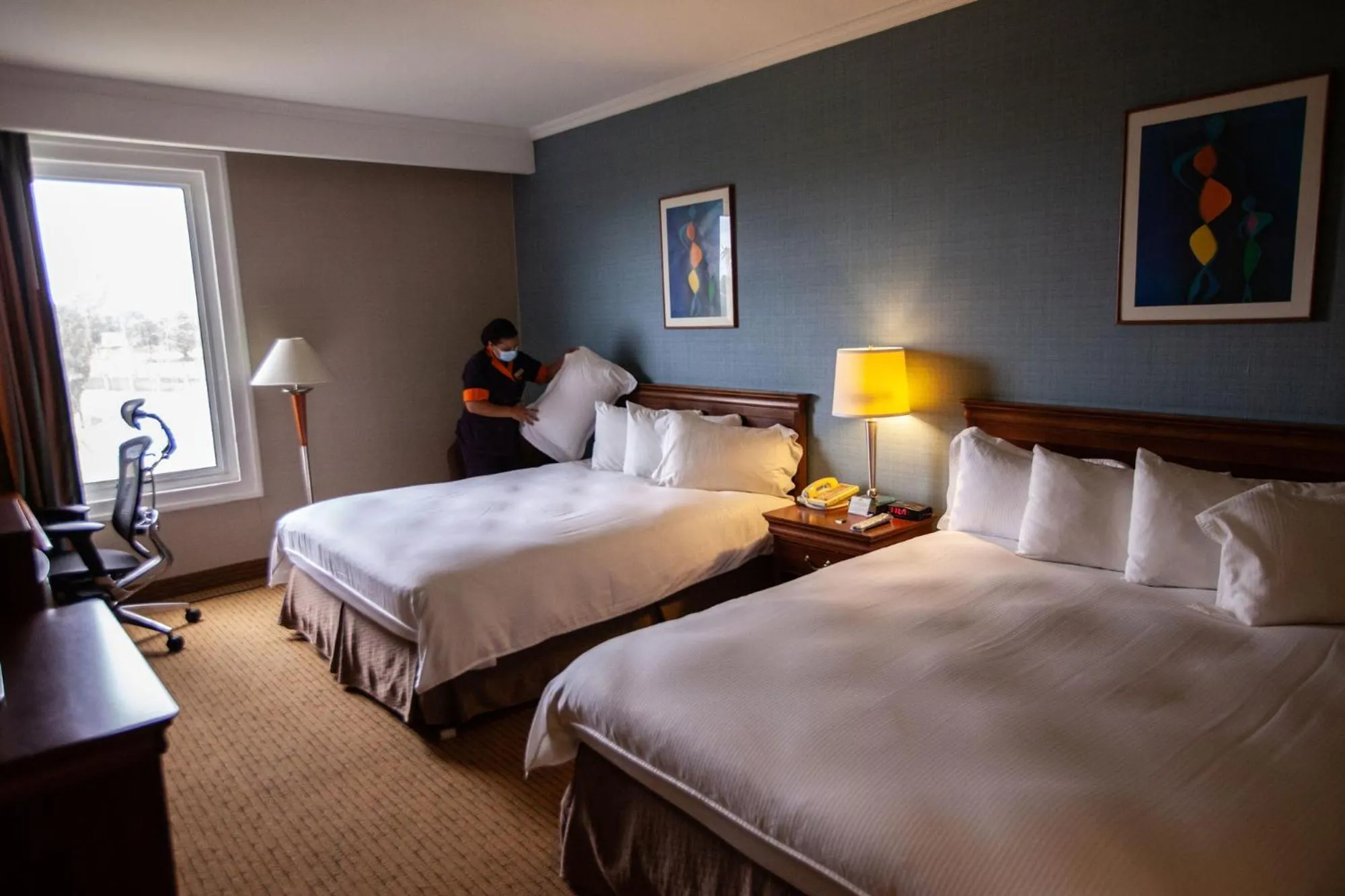 Bed in Eurobuilding Express El Tigre